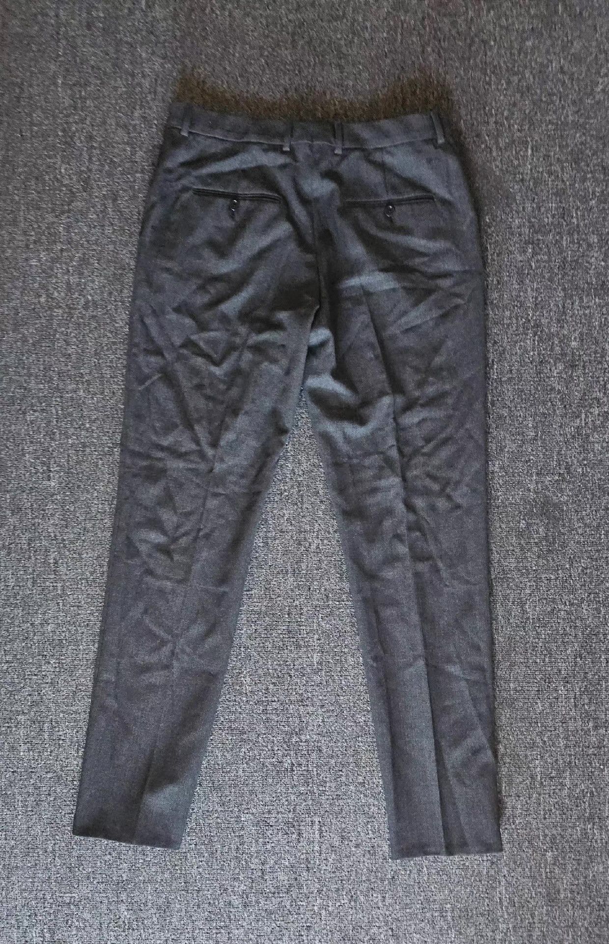 Celine Celine dark grey wool trousers. Q4 Size 50R - 2 Thumbnail