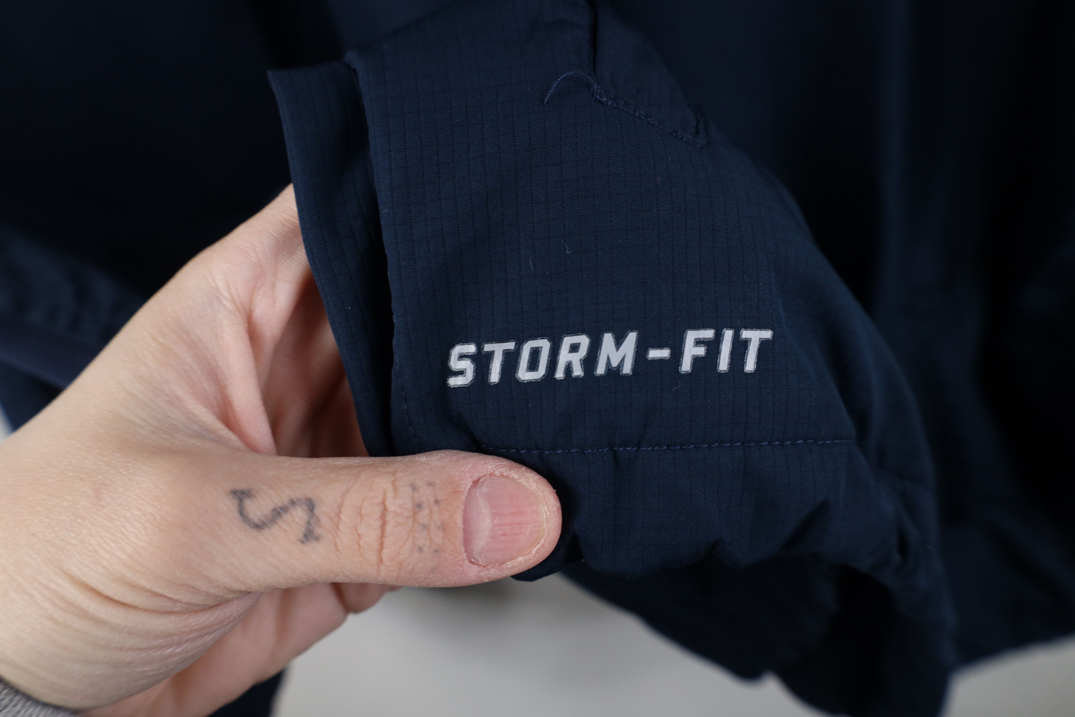 Nike Vintage Nike Storm Fit Mini Swoosh Half Zip Rain Jacket Size US XXL / EU 58 / 5 - 7 Thumbnail
