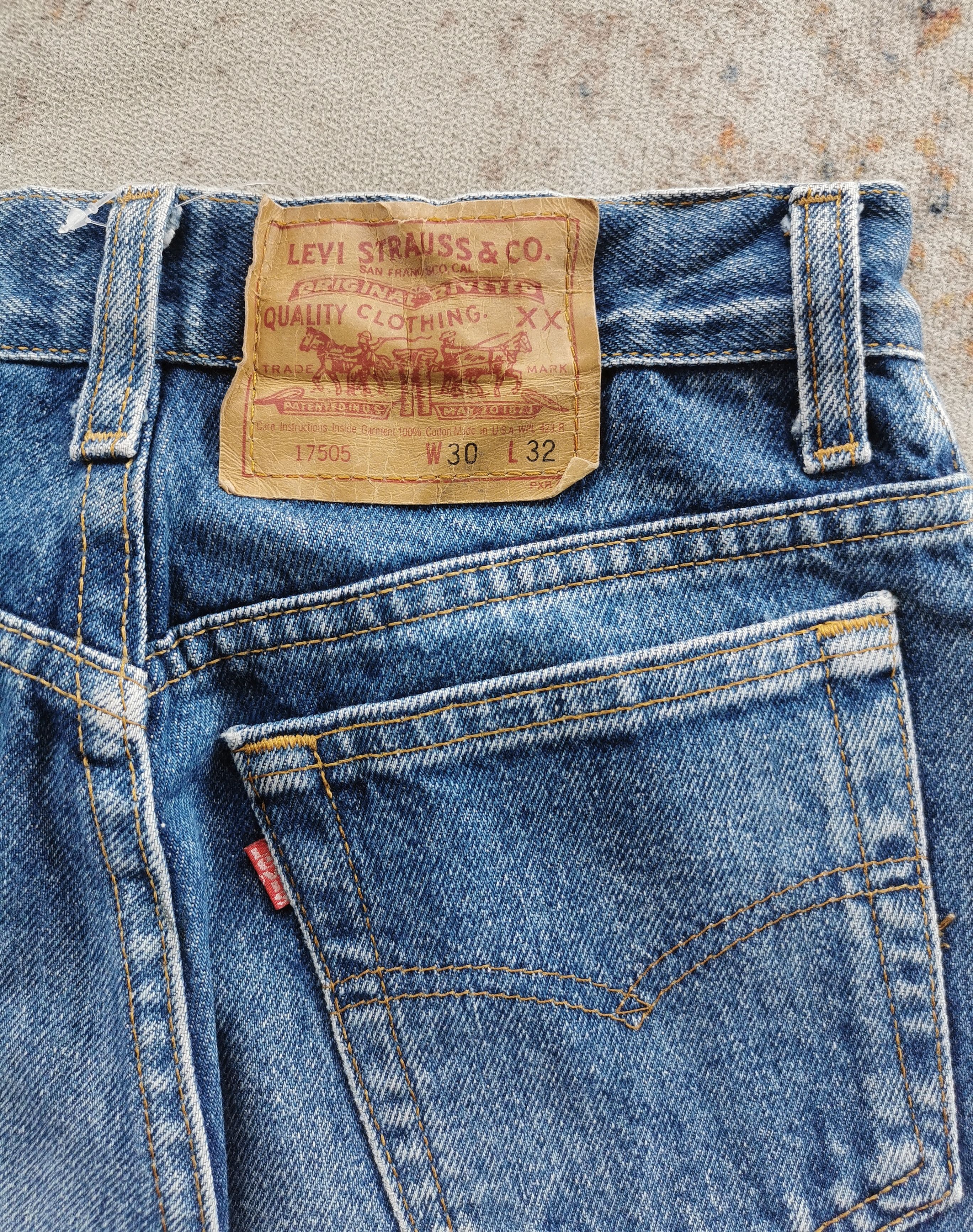 Levi's Vintage Usa Levis Distressed Tapered Fit Size US 26 / EU 42 - 3 Thumbnail