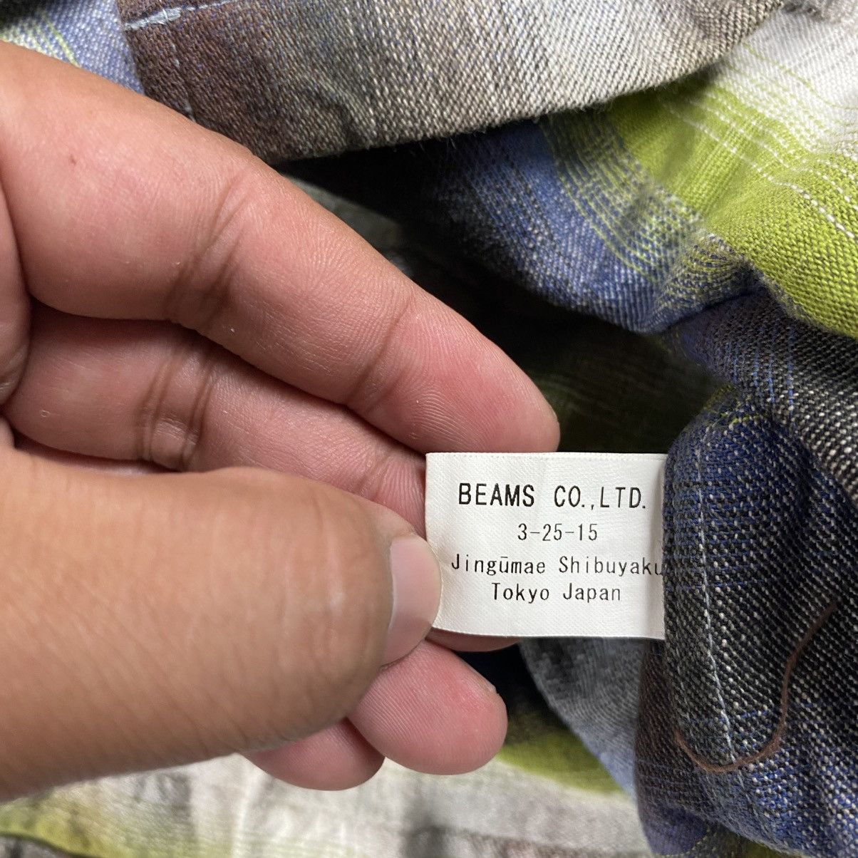 Beams Plus × Engineered Garments Japan Beams Plus Frayed Flannel Shirt Size US M / EU 48-50 / 2 - 4 Thumbnail