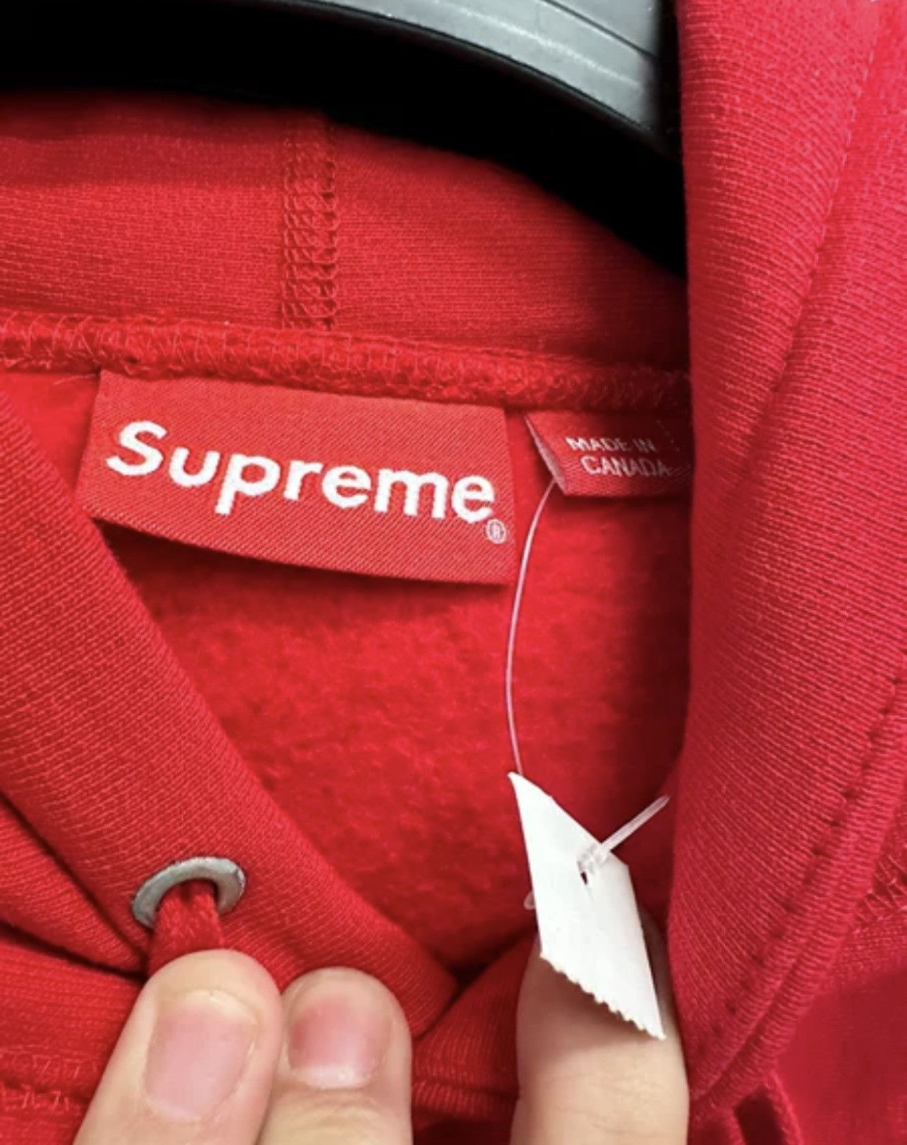 Supreme Supreme fw17 purple on red box logo hood sweatershirt Size US L / EU 52-54 / 3 - 3 Thumbnail