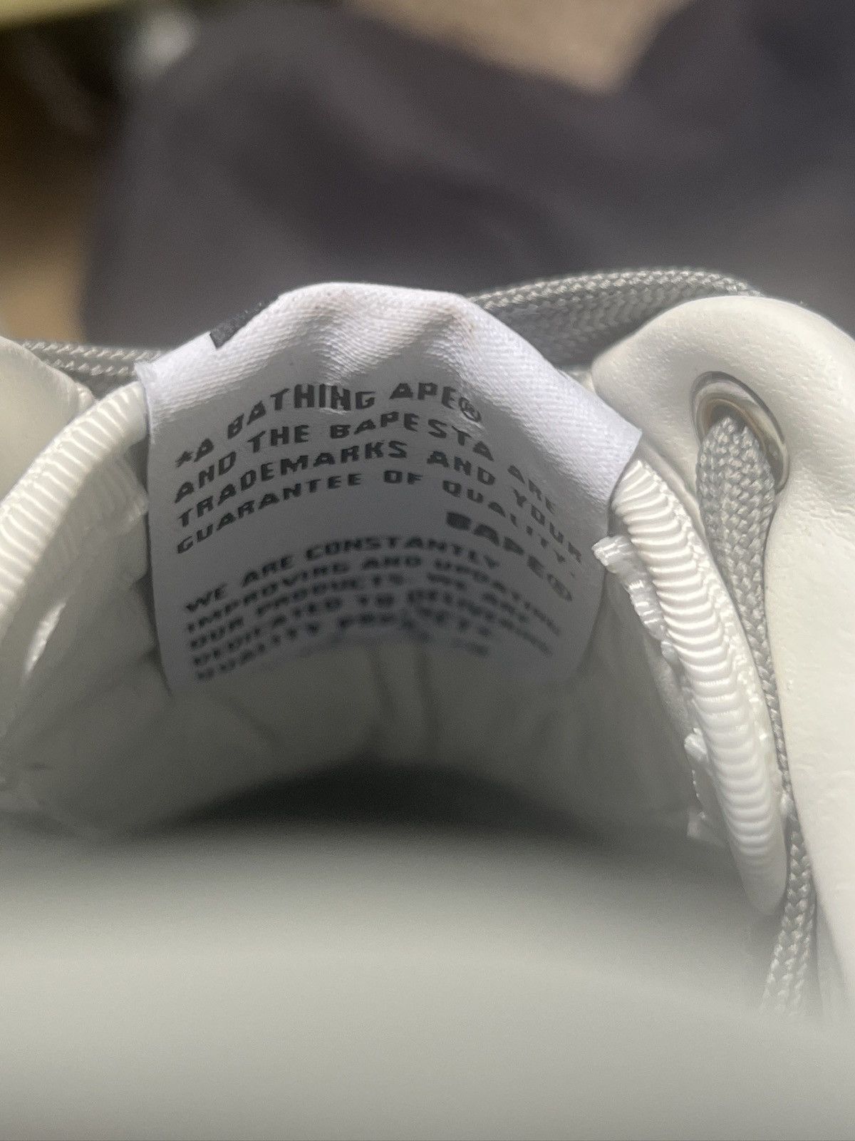 Bape Bapestas For Sale Size US 9.5 / EU 42-43 - 6 Thumbnail