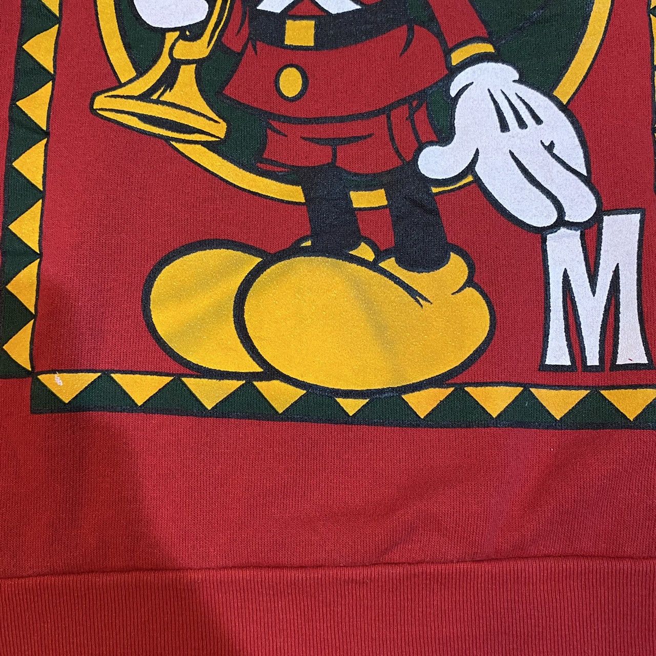 Mickey Mouse vintage mickey mouse sweatshirt red Size US M / EU 48-50 / 2 - 4 Thumbnail