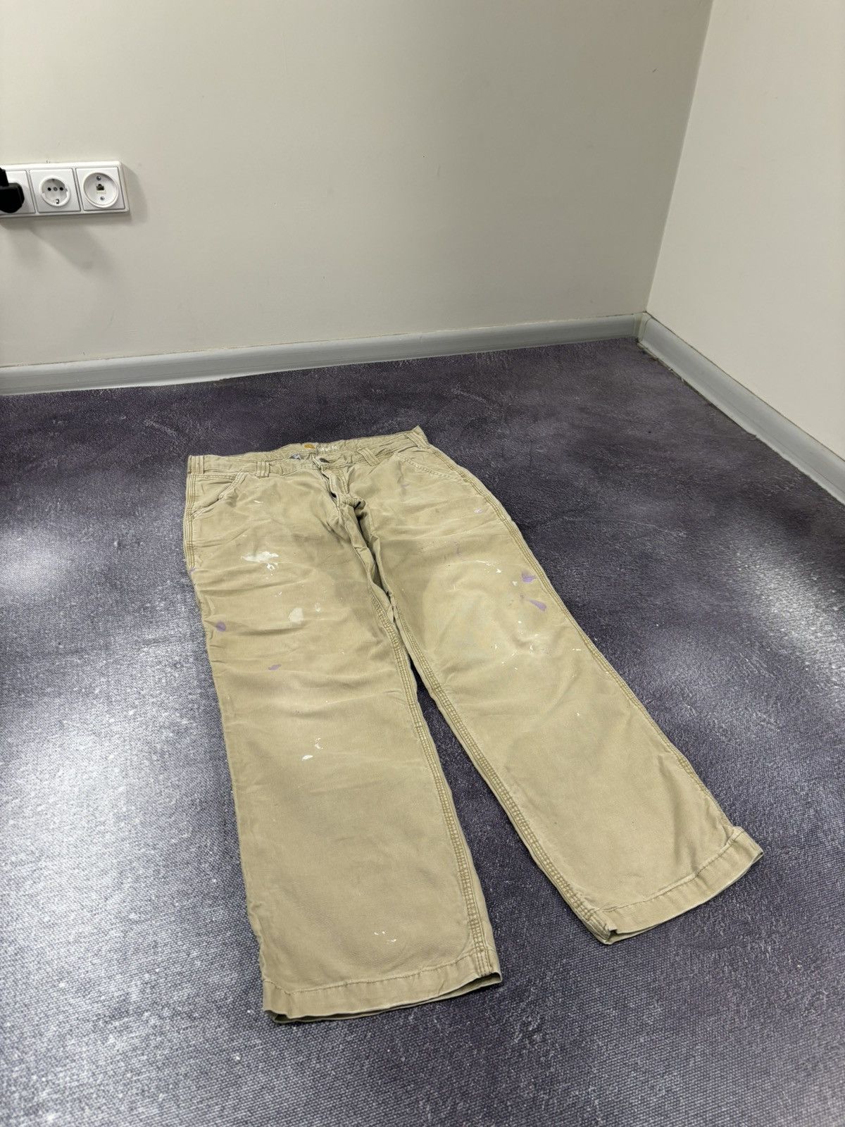 Carhartt Vintage Carhartt Relaxed Fit Carpenter Work Hype Baggy Pants Size US 34 / EU 50 - 9 Thumbnail