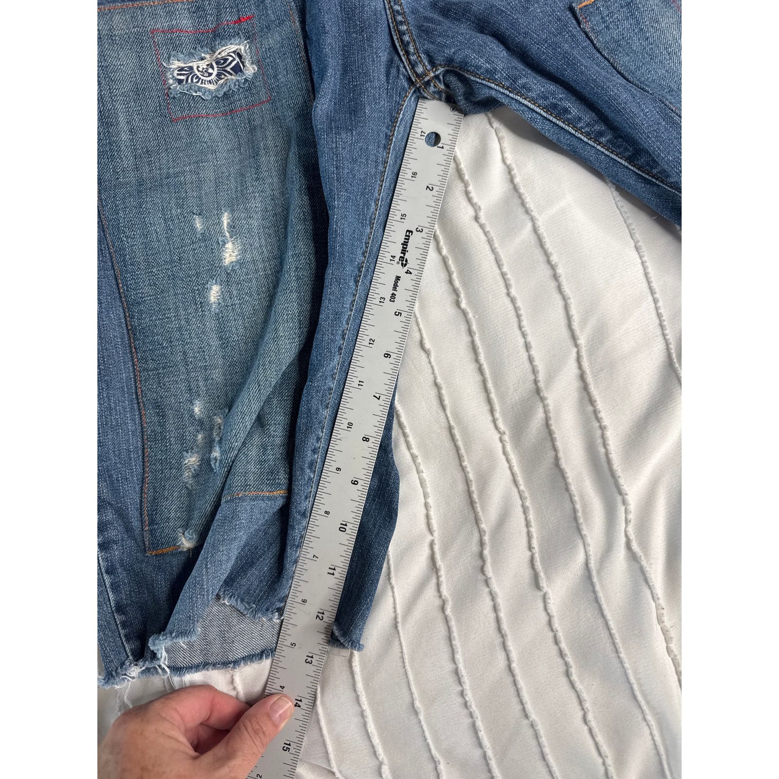 Analog Analog × Omar Salazar Signature Patchwork – Men’s 32 Size US 32 / EU 48 - 6 Thumbnail