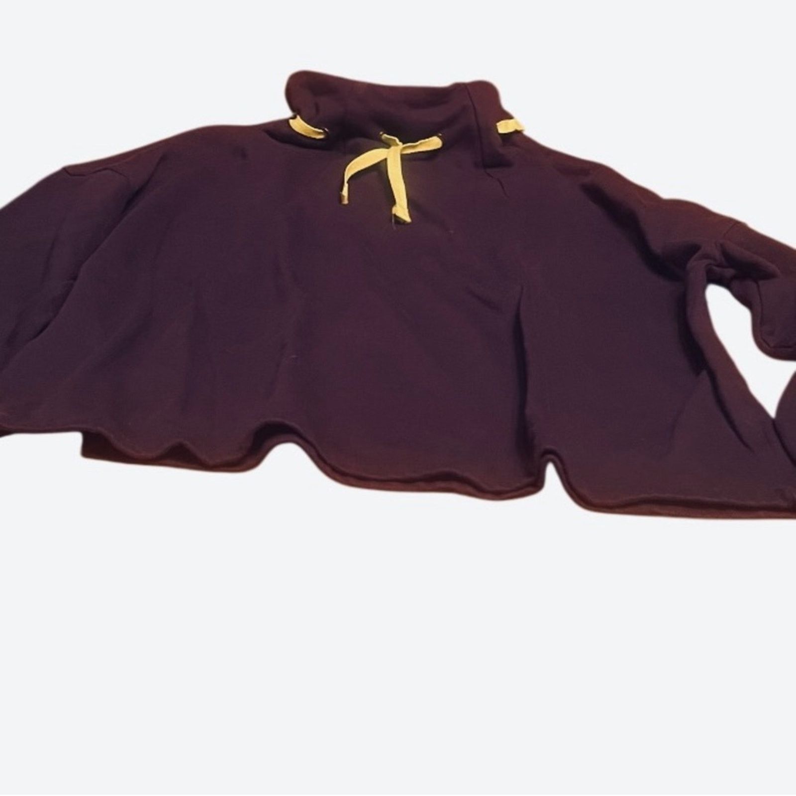 Fabletics Demi Lovato + Fabletics cropped Blue pullover sweatshirt Size M / US 6-8 / IT 42-44 - 1 Thumbnail
