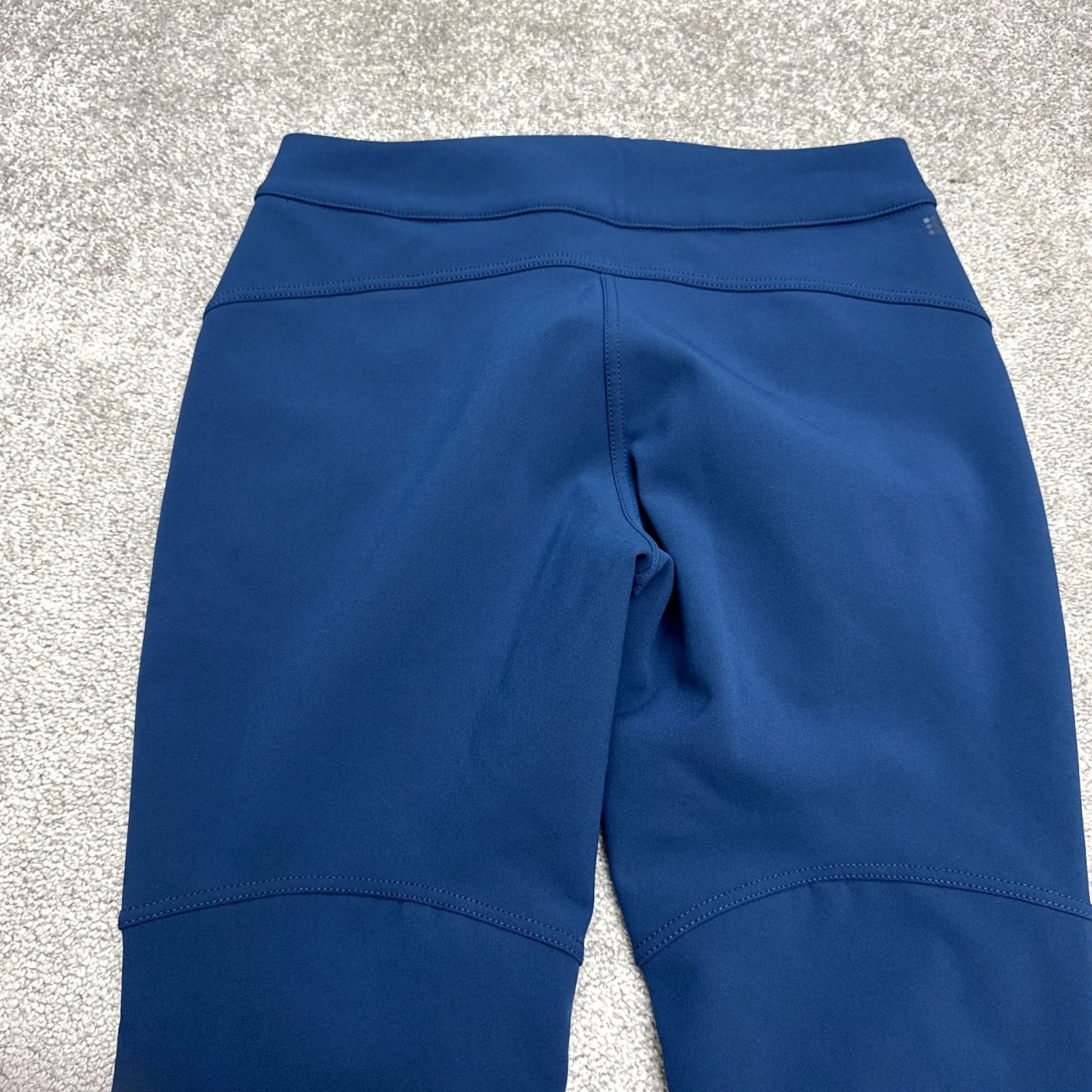 Vintage Title Nine Valhalla Snow Ski Pants Womens 6 Slate Blue Softshell Fleece Lined Size 28" / US 6 / IT 42 - 3 Thumbnail