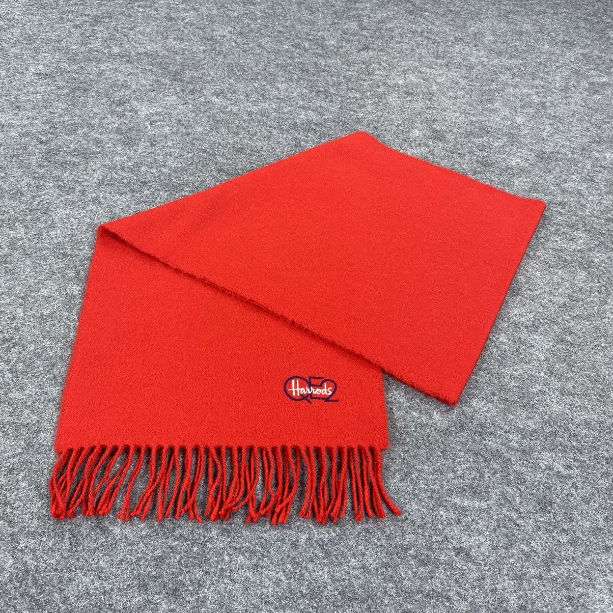 Harrods × Vintage Harrods Scarf # Muffler # Neckwear # D109 Size ONE SIZE - 6 Thumbnail