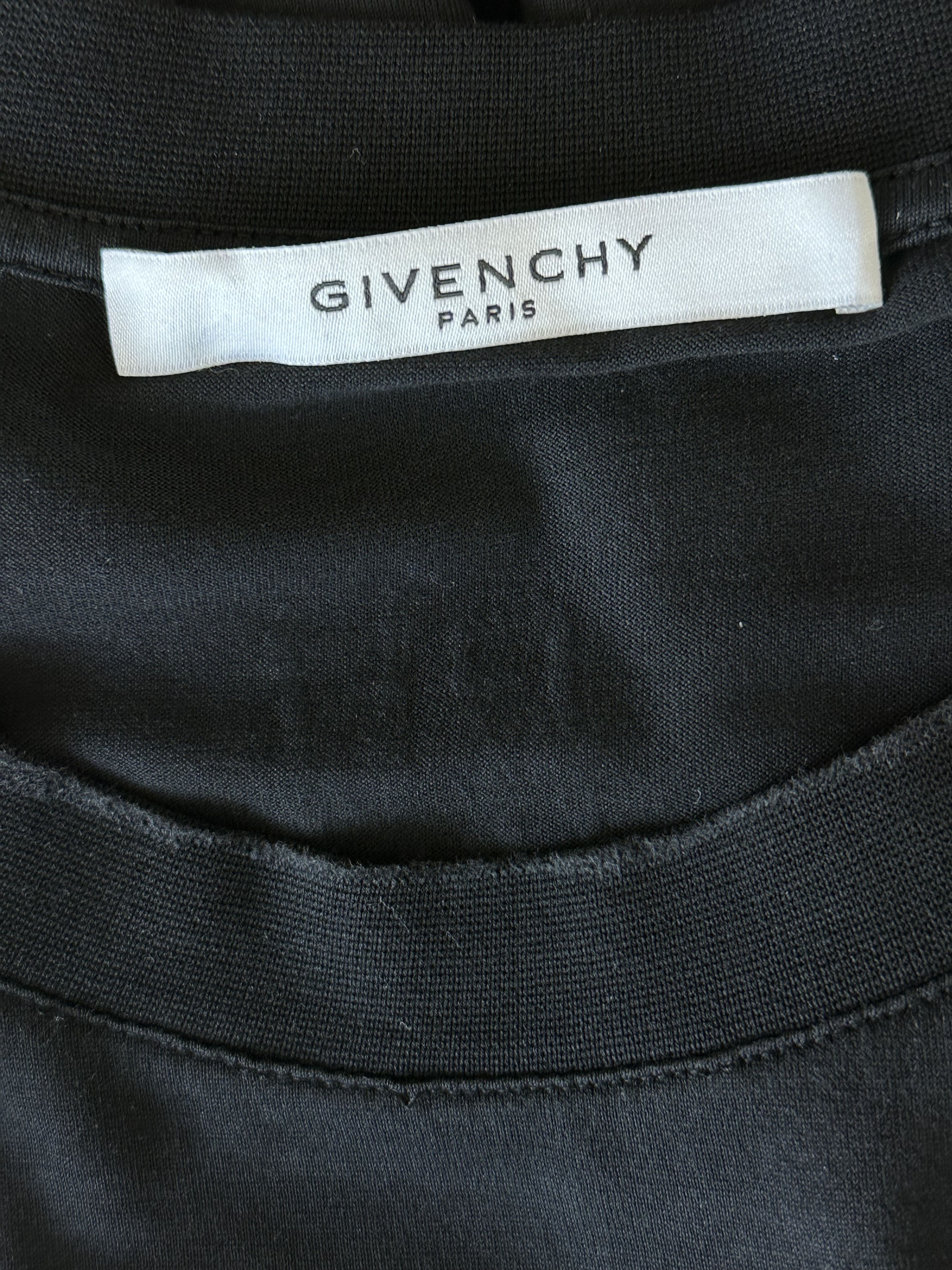 Givenchy Givenchy Black Flaming Dagger Graphic T-Shirt Size US XXL / EU 58 / 5 - 3 Thumbnail