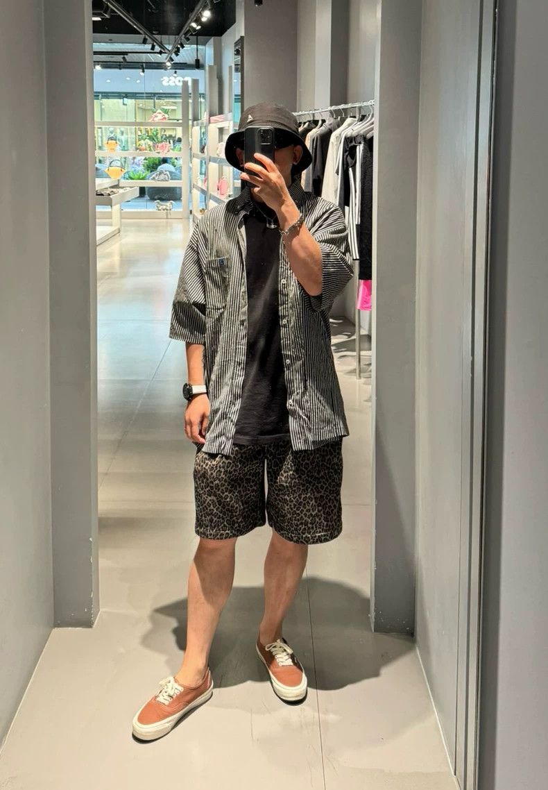 Balenciaga Balenciaga Striped short-sleeved shirt, short-sleeved shir Size US S / EU 44-46 / 1 - 1 Thumbnail