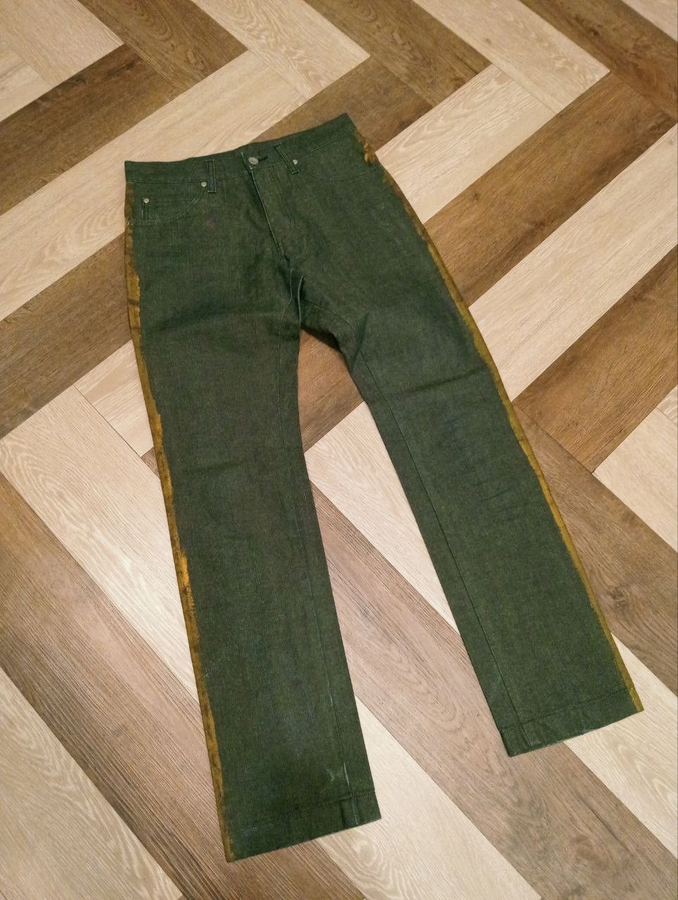 Morgan Homme VINTAGE MORGAN HOMME SIDE LINING JEANS Size US 30 / EU 46 - 1 Thumbnail