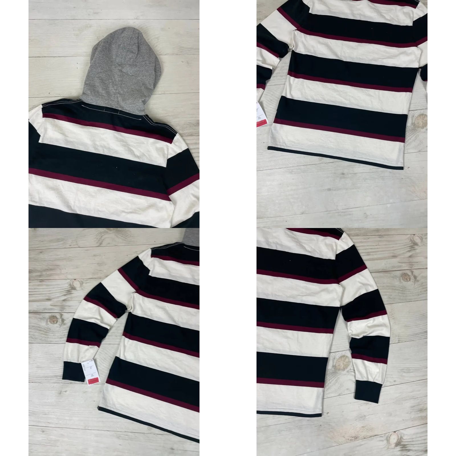 Polo Ralph Lauren Polo Ralph Lauren Skull Rugby Long Sleeve Shirt Hooded Men XS White Size US XS / EU 42 / 0 - 10 Thumbnail