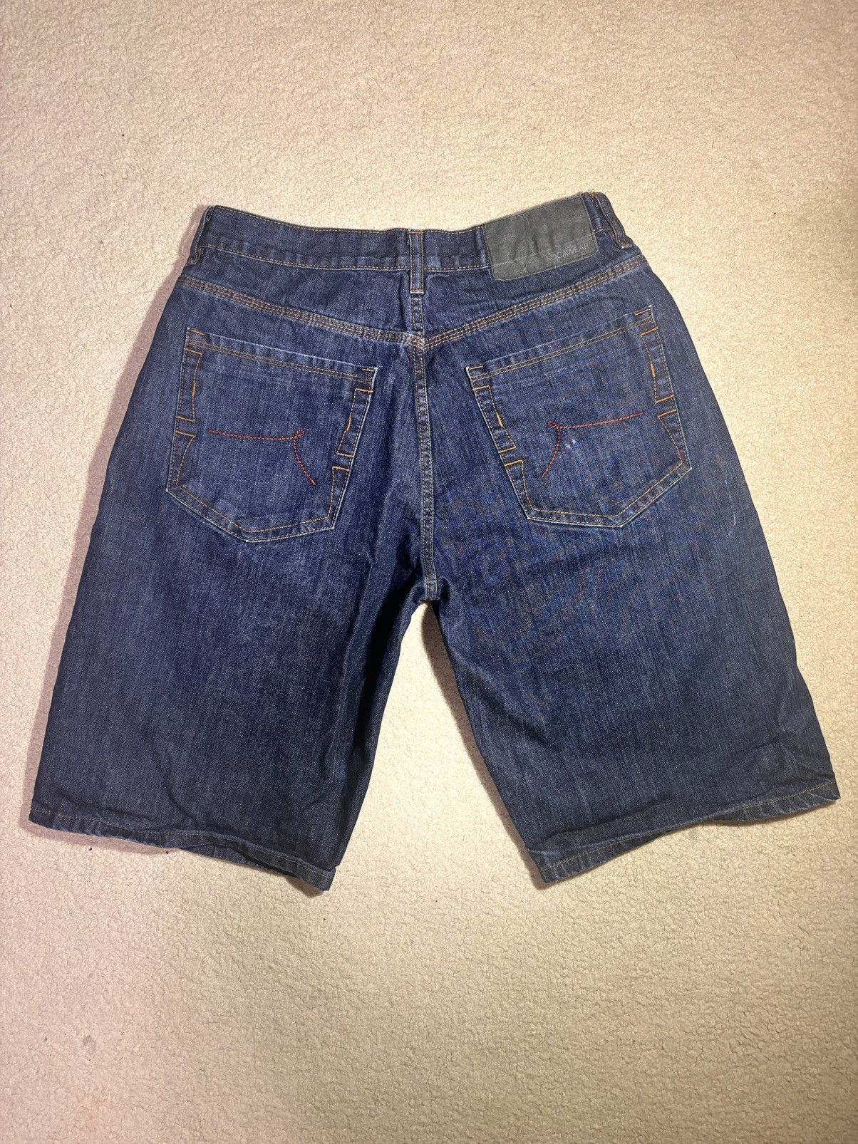 Rocawear Rocawear Shorts Jorts Y2K Vintage Baggy Denim Skater Rap 34 Size US 34 / EU 50 - 1 Thumbnail