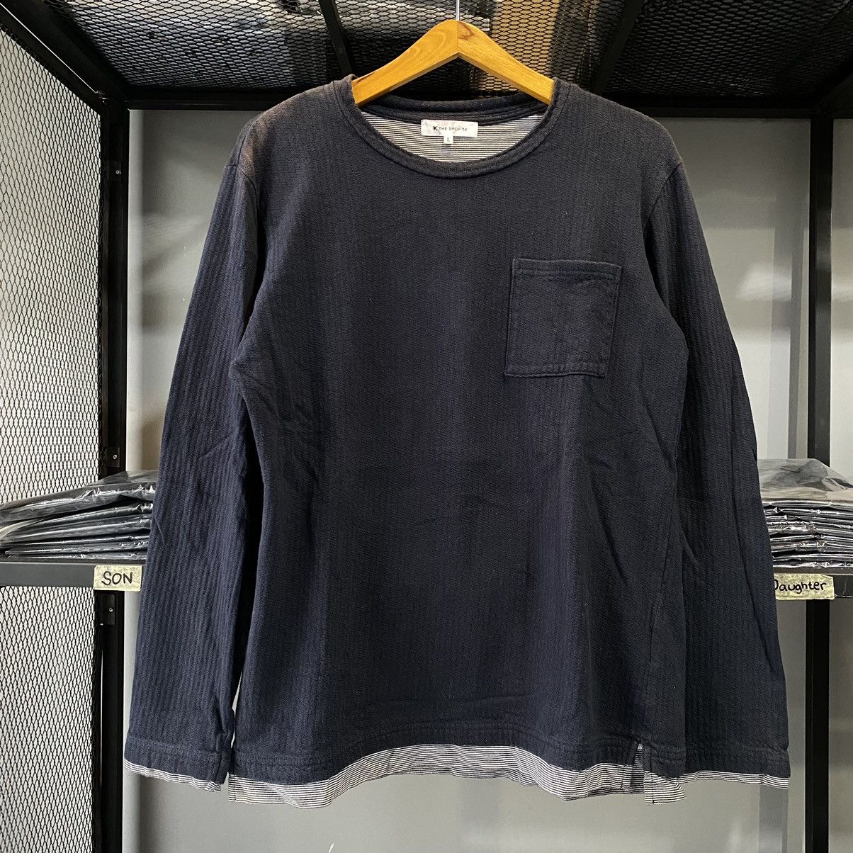 If Six Was Nine × Japanese Brand × Le Grande Bleu (L.G.B.) Japanese Double Layer Gothic Style Long Sleeve Tees Size US L / EU 52-54 / 3 - 1 Thumbnail