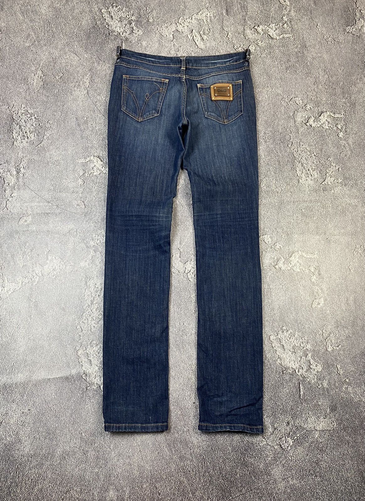 Dolce & Gabbana Luxury Dolce & Gabbana Skinny Blue Washed Jeans Size 29" - 2 Thumbnail