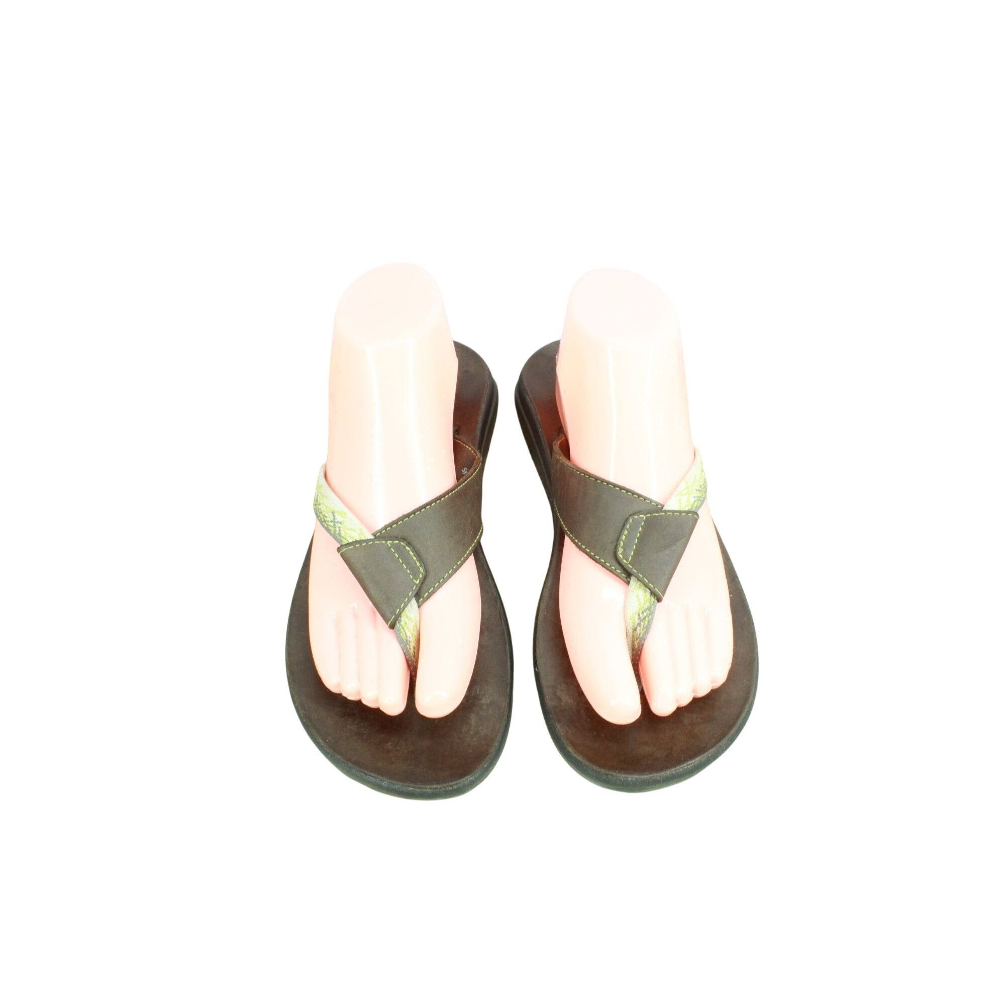 Chaco Chaco Women's Leather Flip Flop Thong Flat Sandals Size 9 Size US 9 / IT 39 - 5 Thumbnail