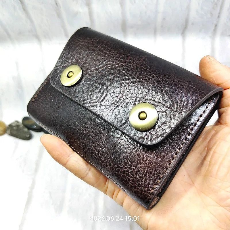 Japanese Brand × Leather × Vintage Waist Pack Leather Wallet Size ONE SIZE - 1 Thumbnail