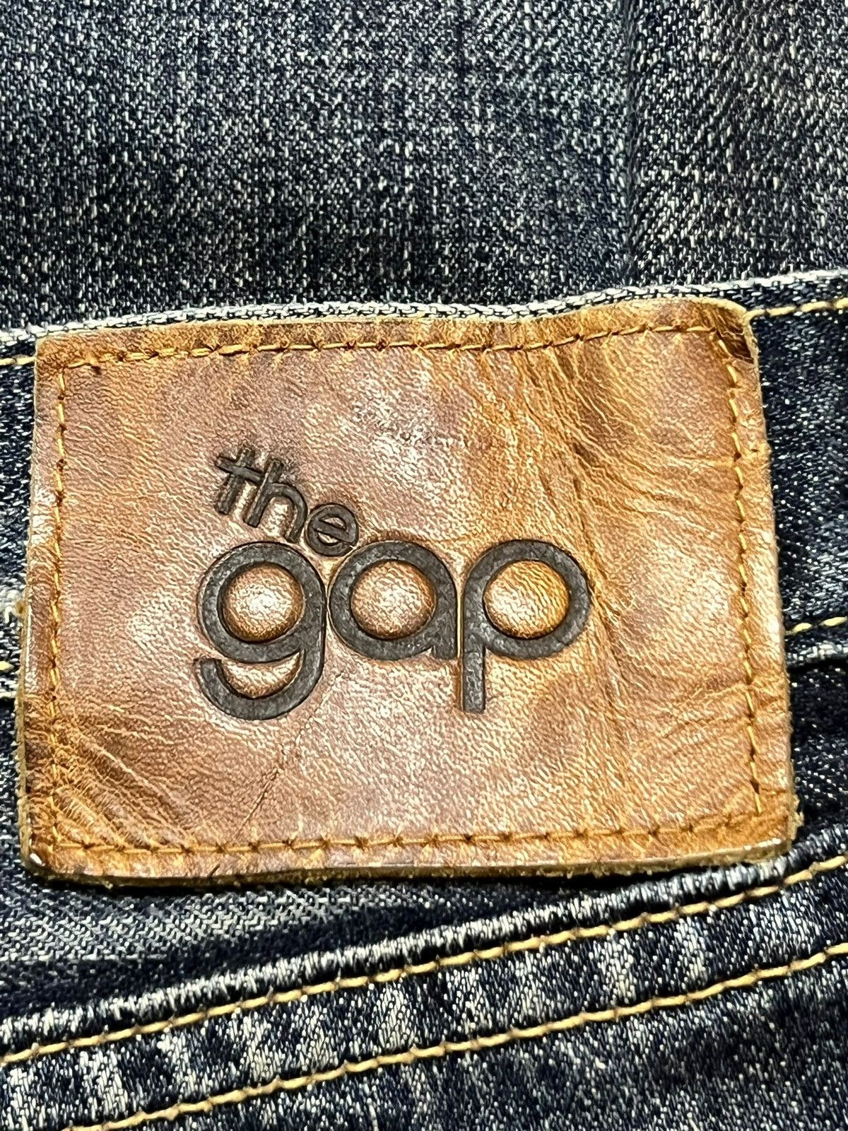 Gap The Gap 1969 - Faded, Distressed Baggy Jeans Size US 35 - 10 Thumbnail