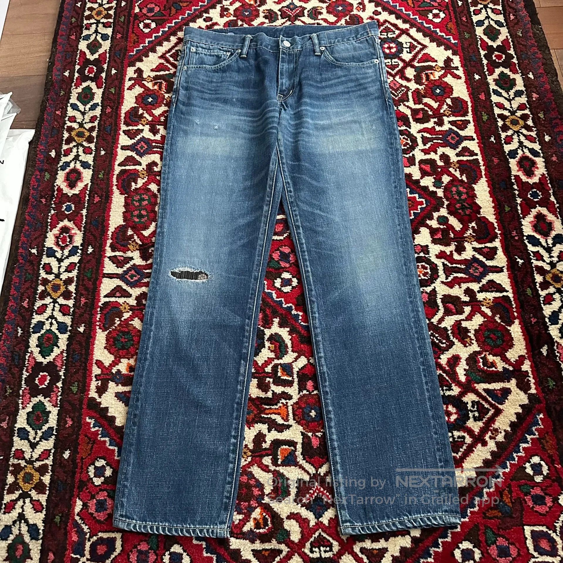 Visvim visvim 17aw 04d10 Washed Jeans. Size US 34 / EU 50 - 3 Thumbnail