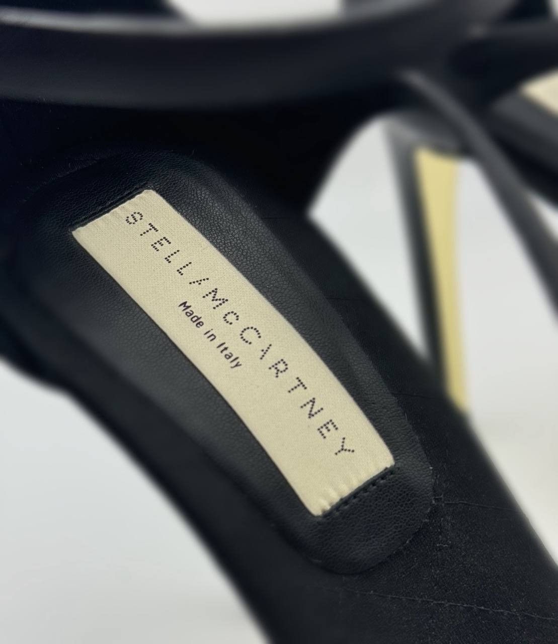 Stella McCartney HIGH-HEEL SANDALS SLIP-ON STYLE VON STELLA MCCARTNEY SIZE 38 Size US 8 / IT 38 - 8 Thumbnail