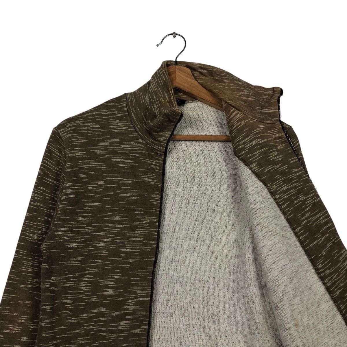 A.P.C. A.P.C. Paris Olive Marl Jacket — Minimalist Archive Size US M / EU 48-50 / 2 - 13 Thumbnail