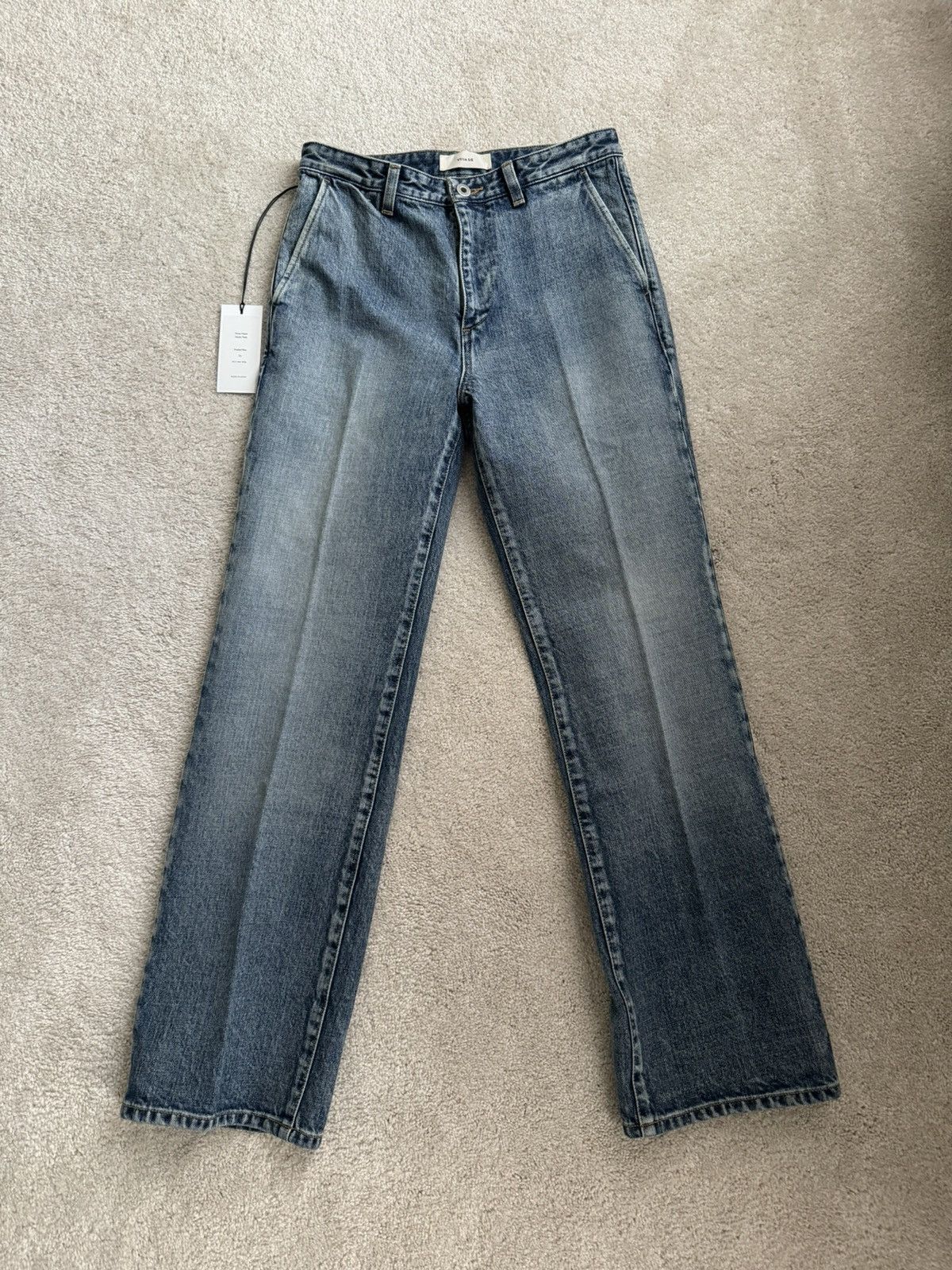 Vuja De Vuja Dé Dylan Flared Denim Pants XS Size US 29 - 1 Thumbnail