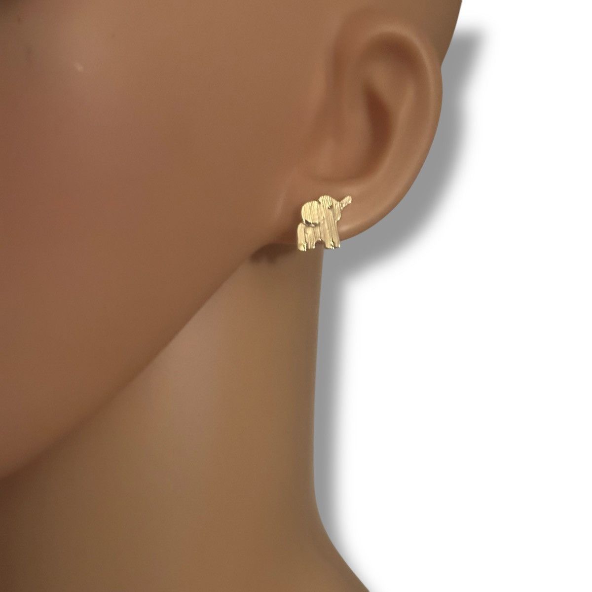 Other Golden elephant stud earrings Size ONE SIZE - 2 Thumbnail