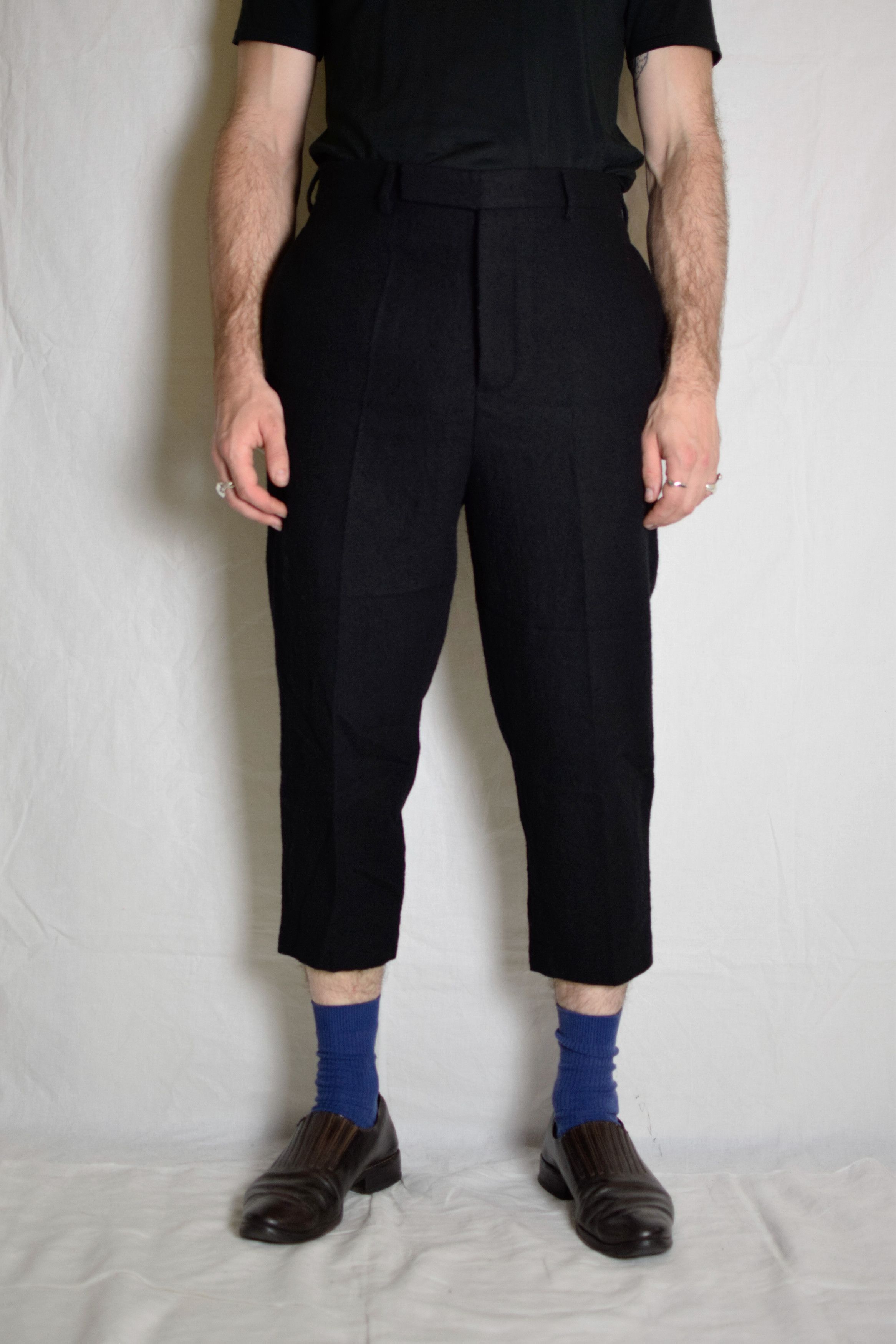 Rick Owens Rick Owens AW19 Wide Pants - RR19F4372-WF Size US 32 / EU 48 - 1 Thumbnail
