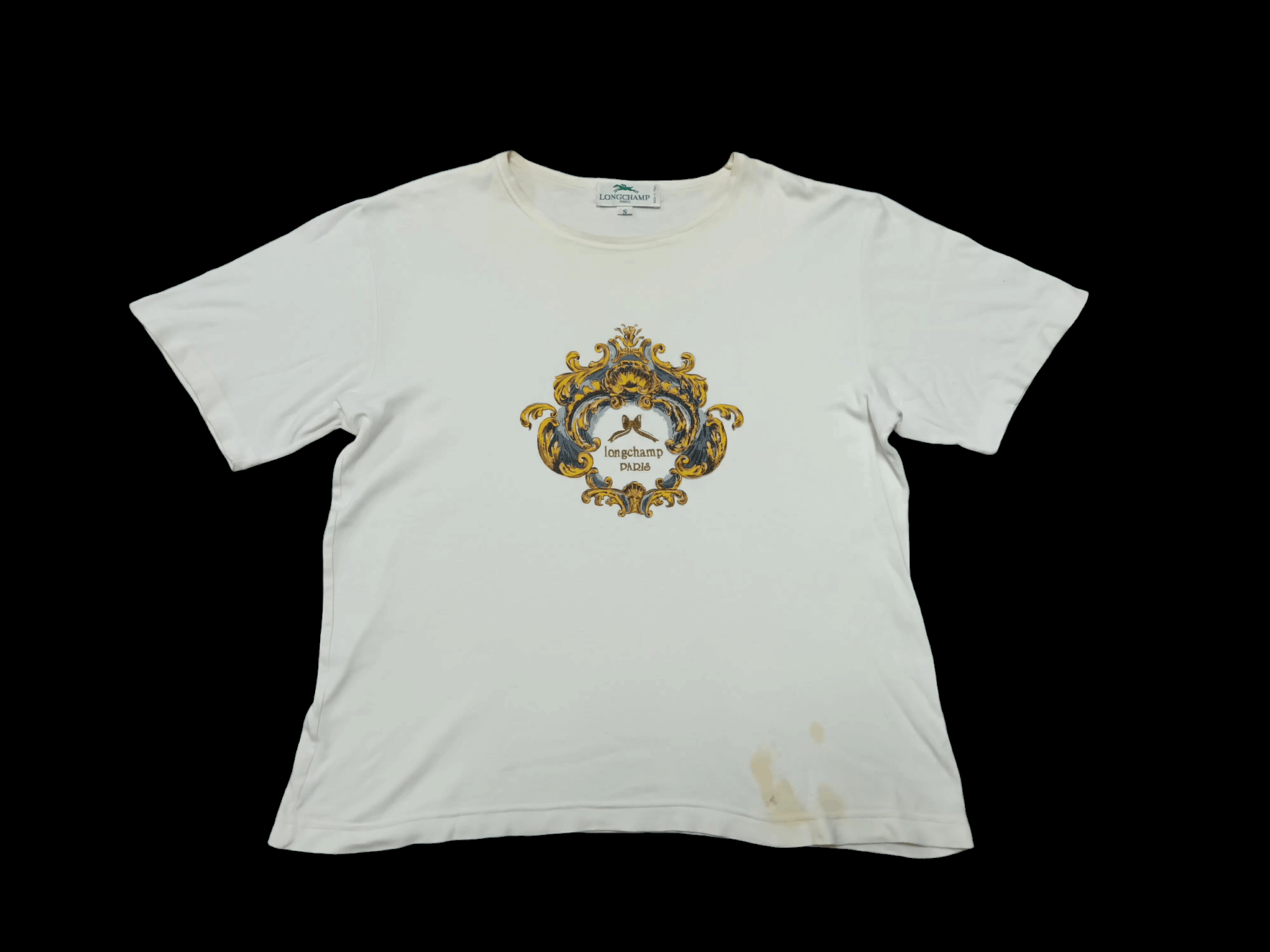 Longchamp 🔥 LONGCHAMP PARIS MADE IN ITALY T - SHIRT 🔥 Size US S / EU 44-46 / 1 - 1 Thumbnail