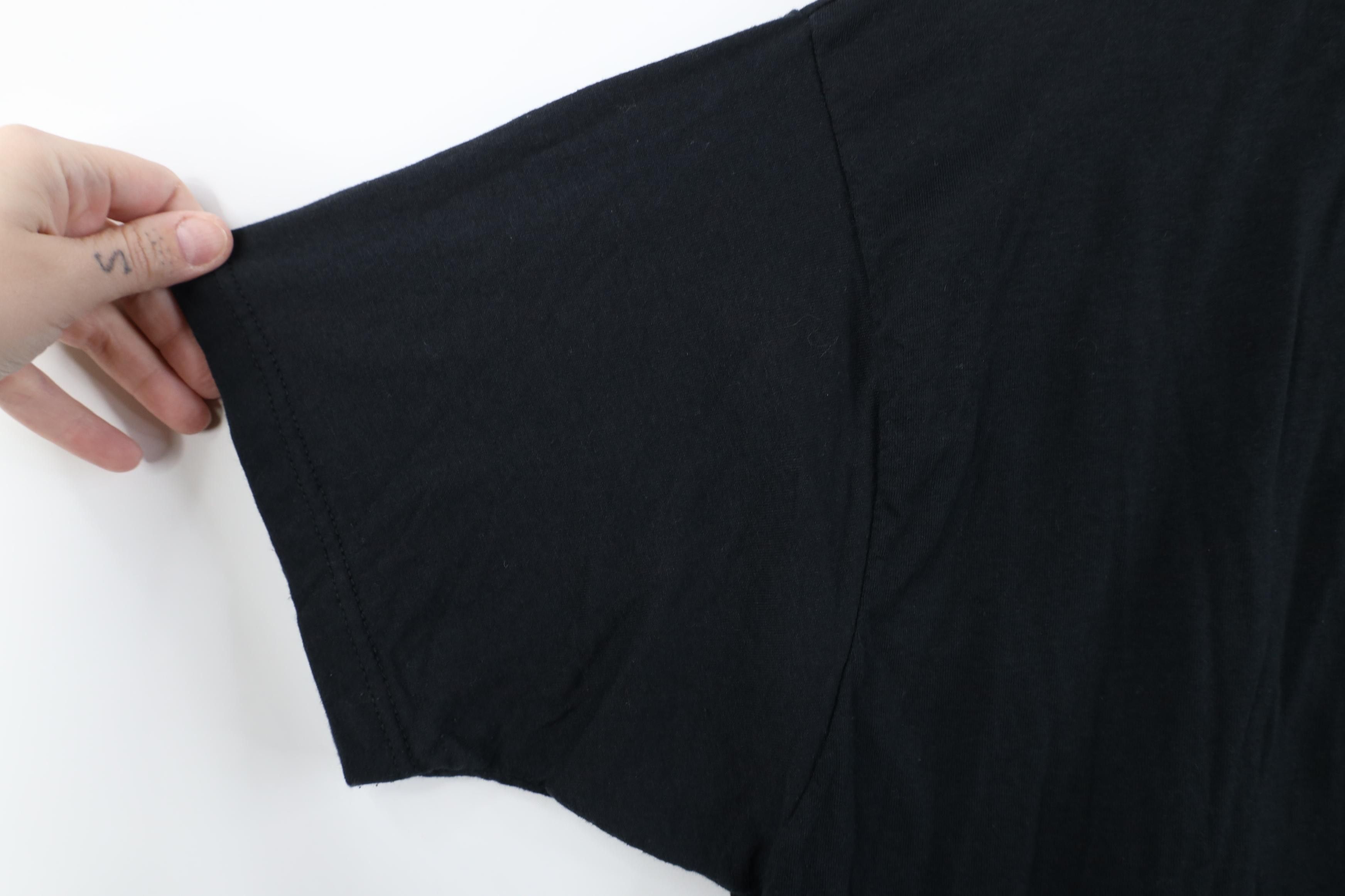 Vintage Vintage 90s Streetwear Pocket Short Sleeve T-Shirt Black Size US XXL / EU 58 / 5 - 7 Thumbnail