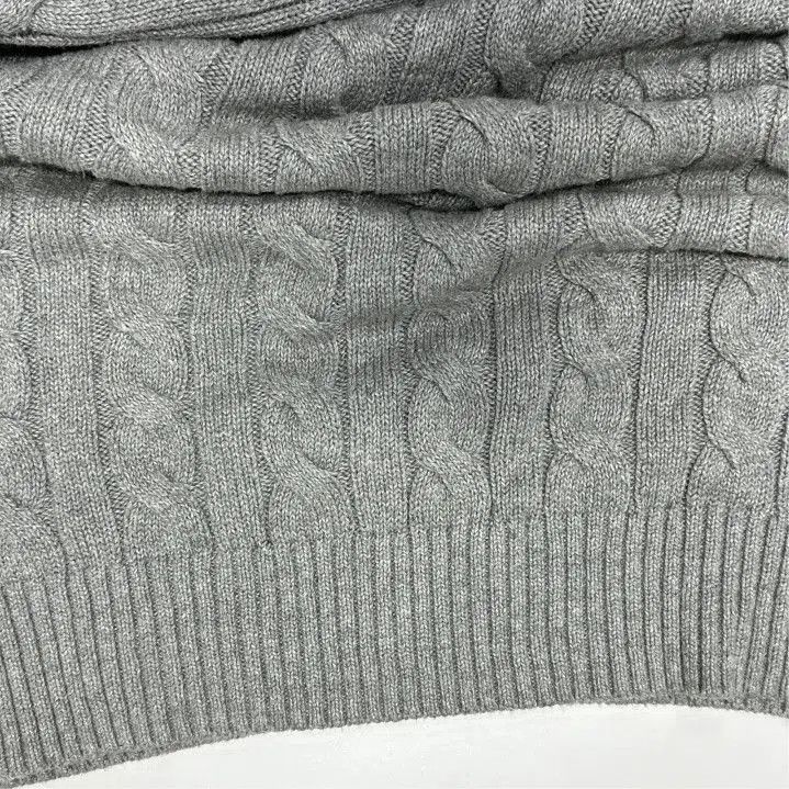 Polo Ralph Lauren Polo Ralph Lauren Men's Gray Cable Knit Sweater. Size US XL / EU 56 / 4 - 8 Thumbnail