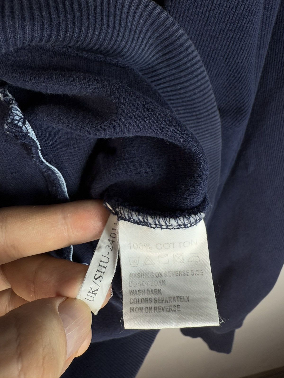 Yves Saint Laurent Navy YSL Hoodie Zip YSL Sweatshirt YSL Sweater Size US M / EU 48-50 / 2 - 7 Thumbnail