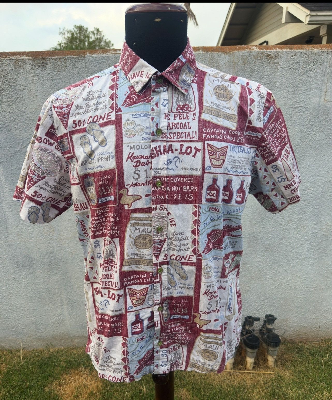 Kahala PreOwned Kahala Hawaiian Print Multicolored Men's M Size US M / EU 48-50 / 2 - 1 Thumbnail