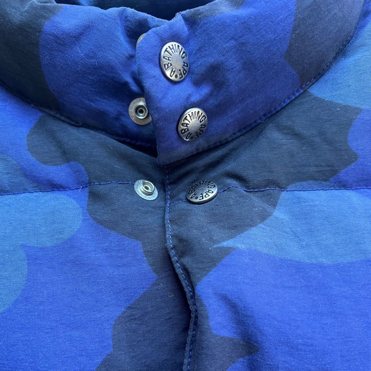 Bape BAPE Navy Camo Down Vest Size US L / EU 52-54 / 3 - 4 Thumbnail