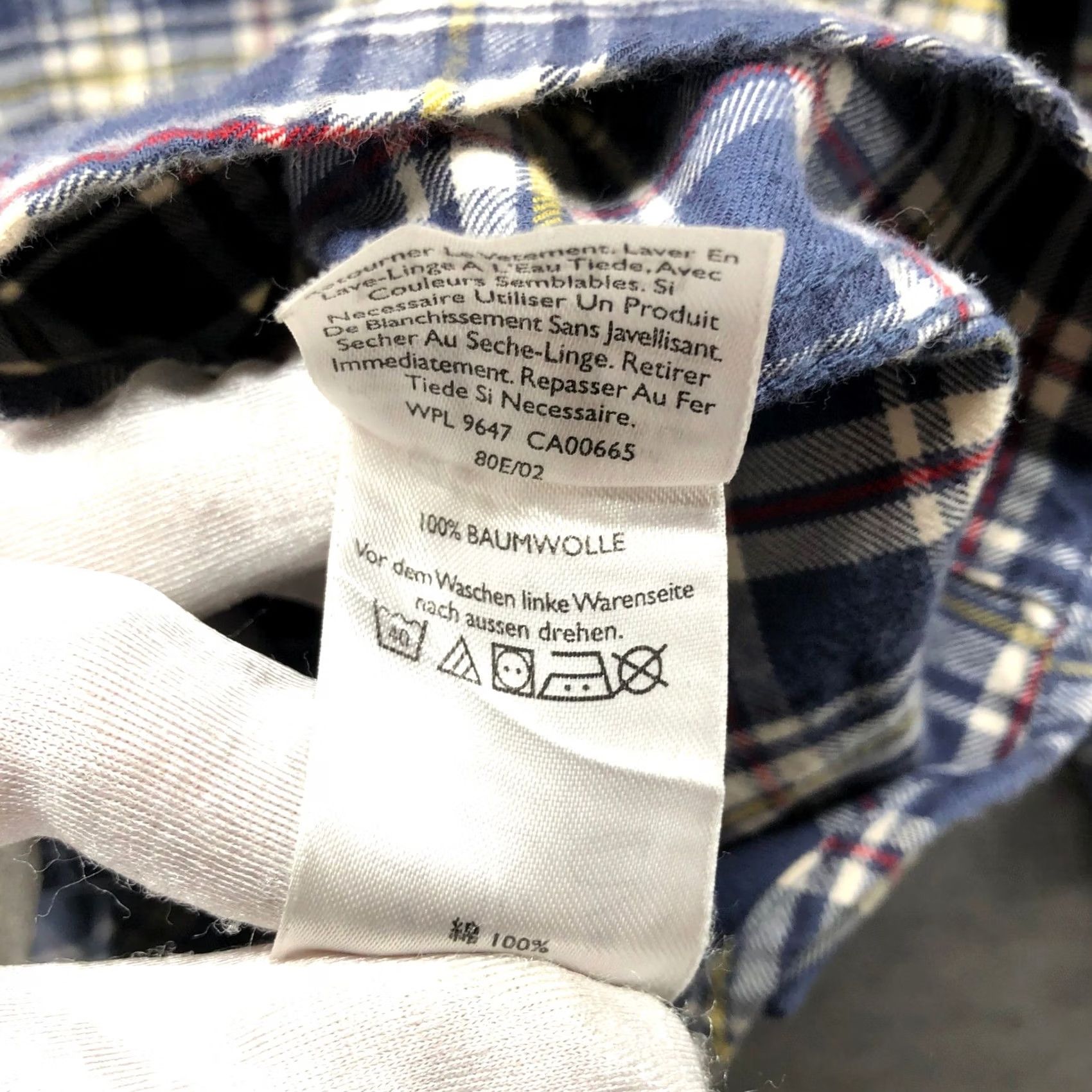 Eddie Bauer VINTAGE? No. Eddie Bauer Flannel Shirt Mens M Blue Plaid Relaxed Fit Utility Pockets Size US M / EU 48-50 / 2 - 7 Thumbnail