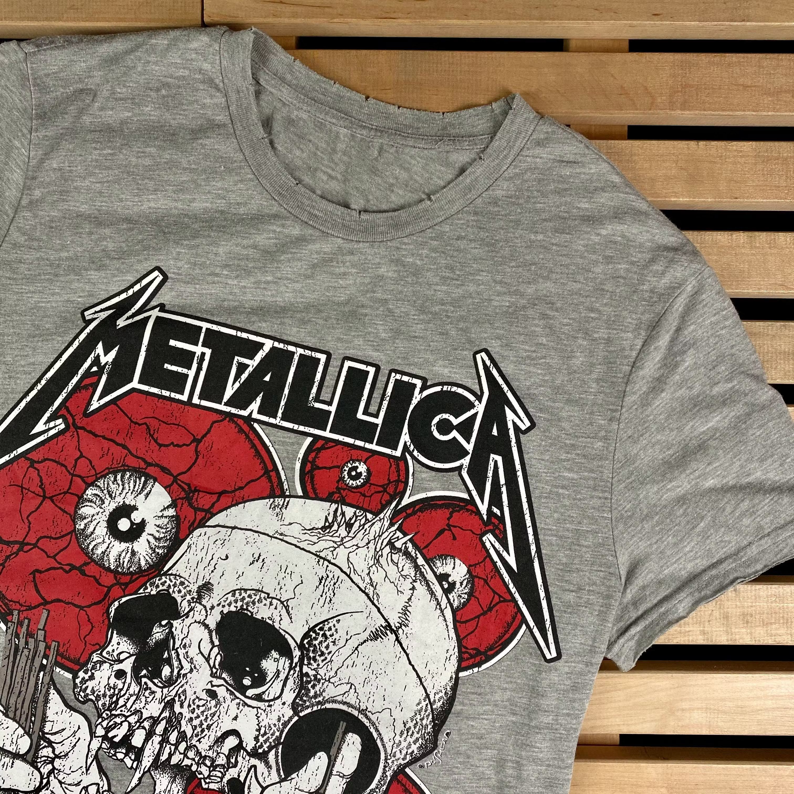 Band Tees × Metallica × Vintage Men’s Rock T Shirt Metallica Vintage Size XL Size US XL / EU 56 / 4 - 2 Thumbnail