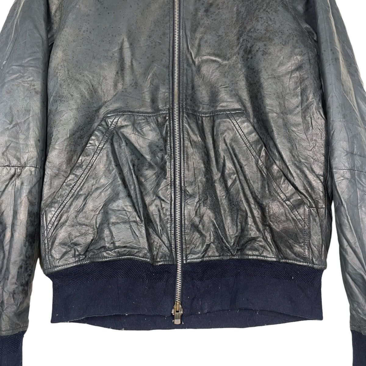 C.P. Company 💥 CP COMPANY SS2010 VERA PELLE LEATHER JACKET Size US M / EU 48-50 / 2 - 9 Thumbnail