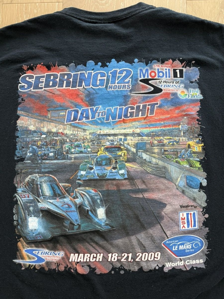 Gildan 2009 Sebring Racing Le Mans Streetwear Shirt Size US XL / EU 56 / 4 - 2 Thumbnail