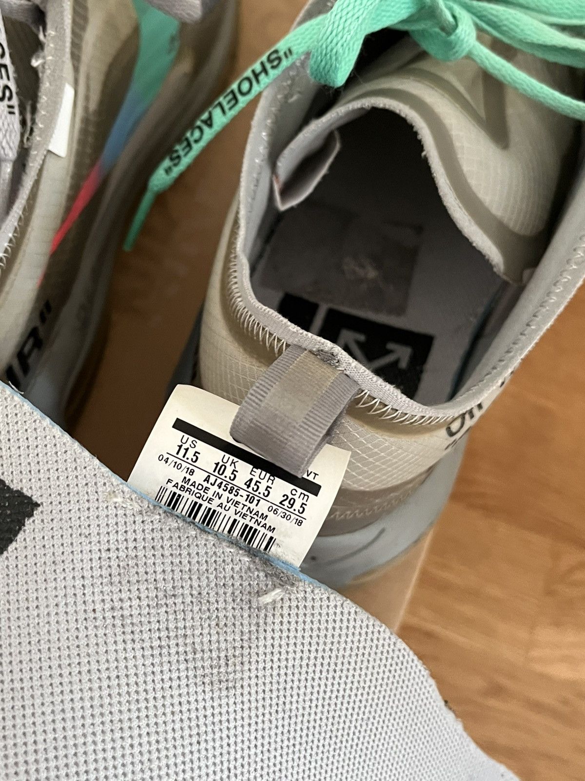 Nike Air max 97 Menta Size US 11.5 / EU 44-45 - 14 Thumbnail