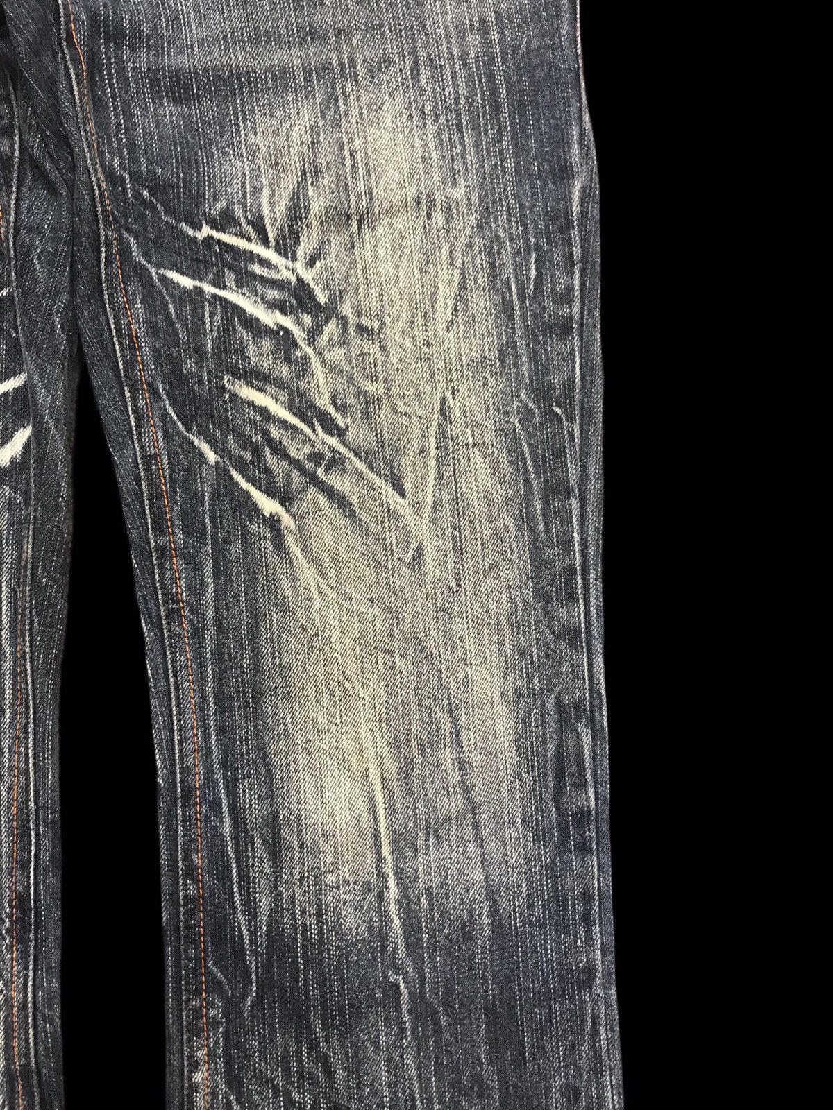 Japanese Brand 💥SICK💥CLONEDEVGRU Rare Thunder Fades Jeans F237 Size US 31 - 6 Thumbnail