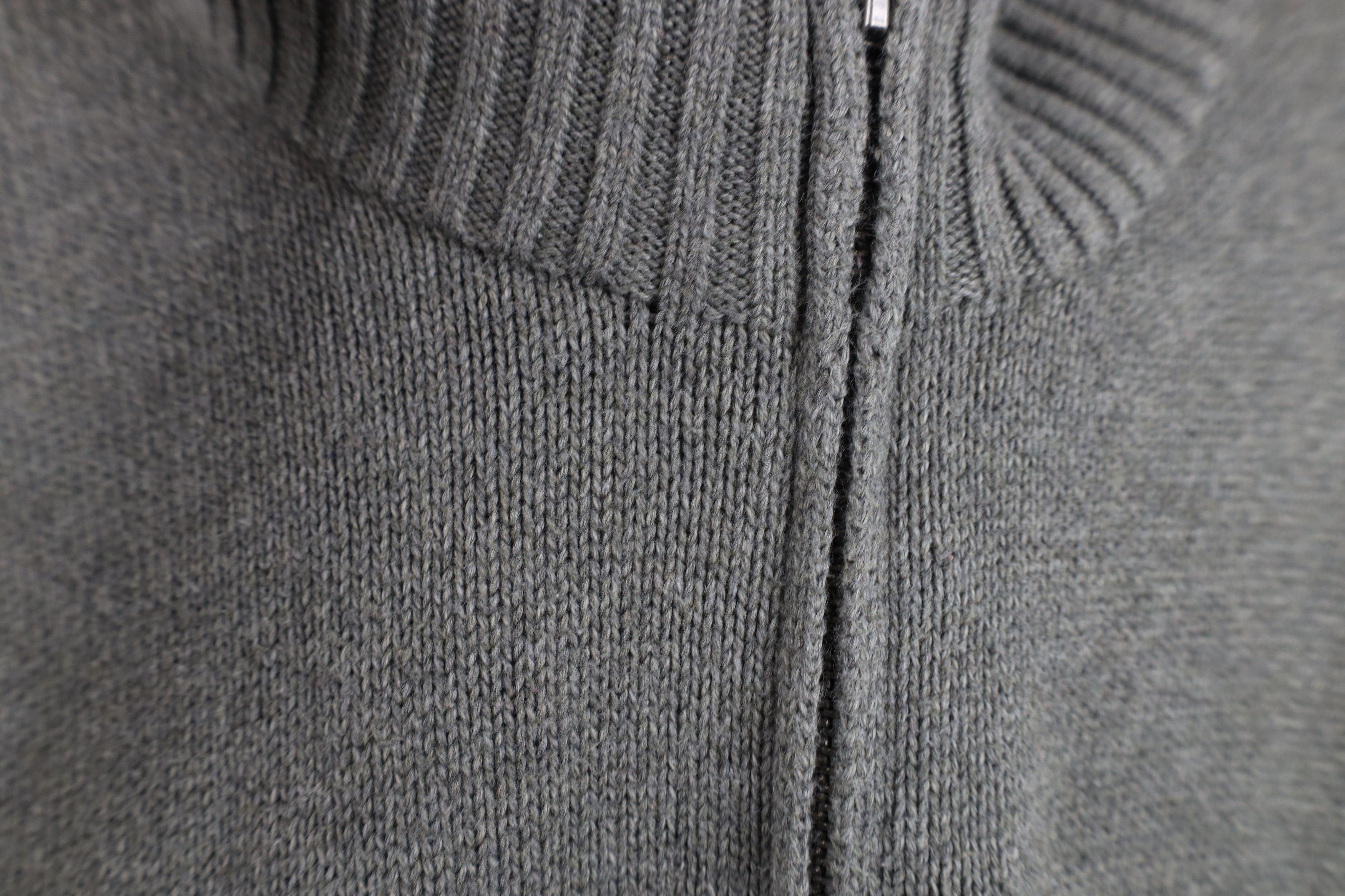 Ralph Lauren Vintage Ralph Lauren Ribbed Knit Half Zip Pullover Sweater Size US XL / EU 56 / 4 - 6 Thumbnail