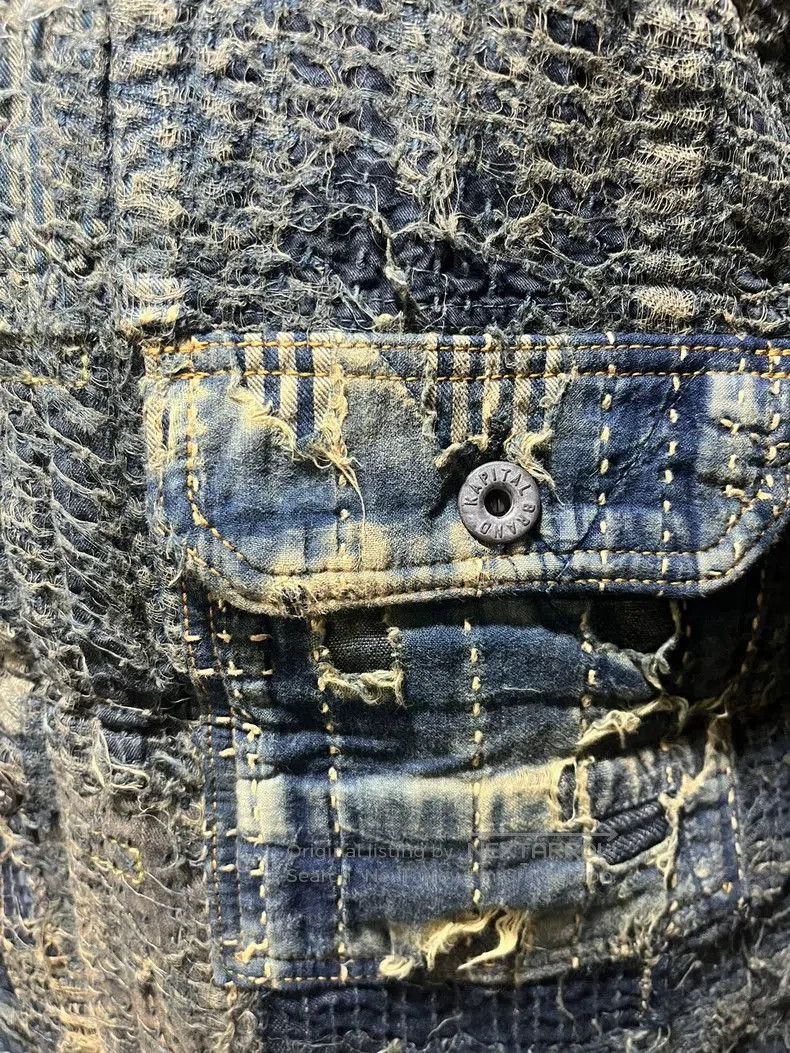 Kapital Kapital Boro Spring 1st Denim Jacket. Size US XL / EU 56 / 4 - 4 Thumbnail