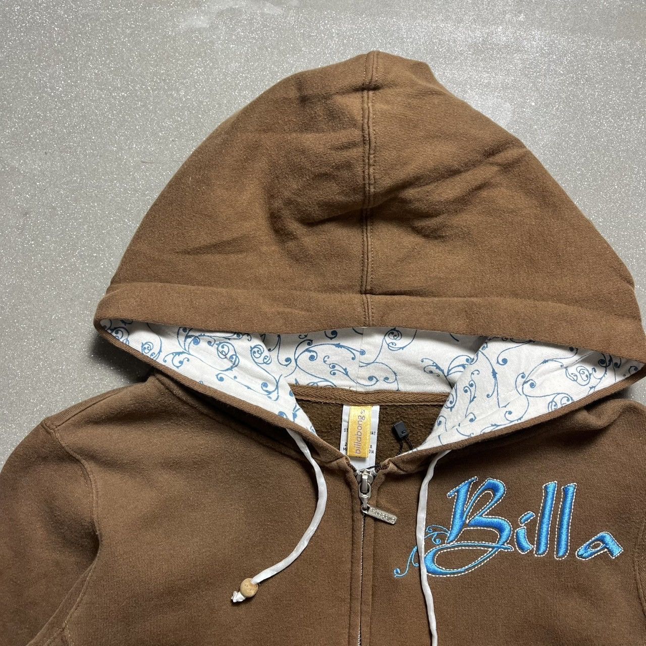Billabong Billabong Floral Zip-Up Hoodie Size M / US 6-8 / IT 42-44 - 6 Thumbnail