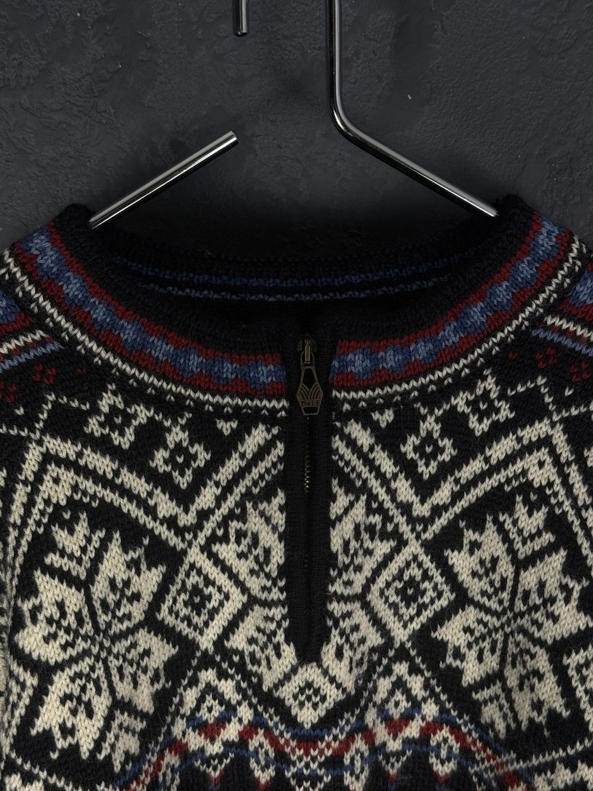 Dale Of Norway Dale Of Norway Men’s 1/4 Zip Wool Knitted Sweather Size XL Size US XL / EU 56 / 4 - 11 Thumbnail