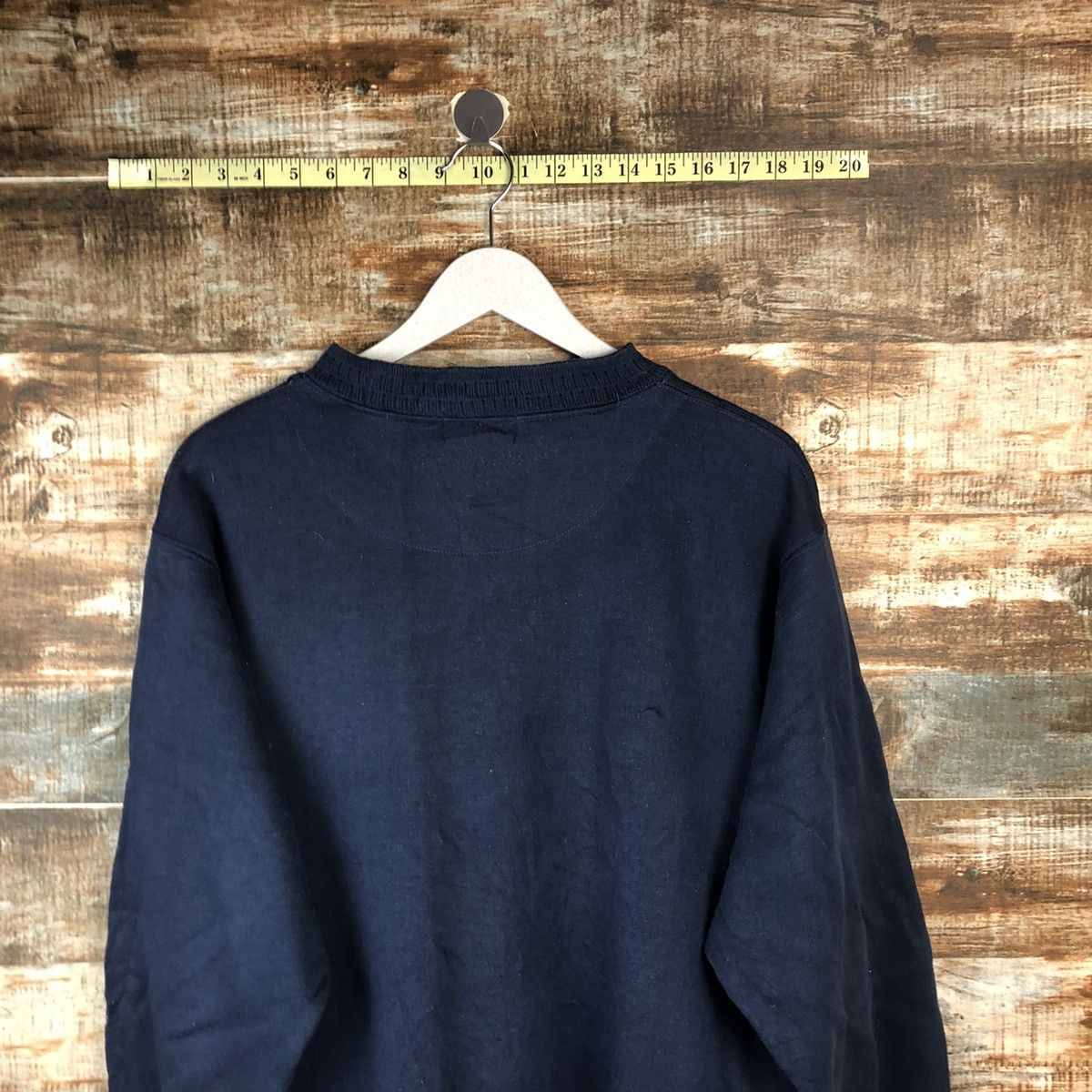 Japanese Brand × Vintage Troy Bros vintage Dark Blue Sweatshirt #A2019 Size US L / EU 52-54 / 3 - 14 Thumbnail