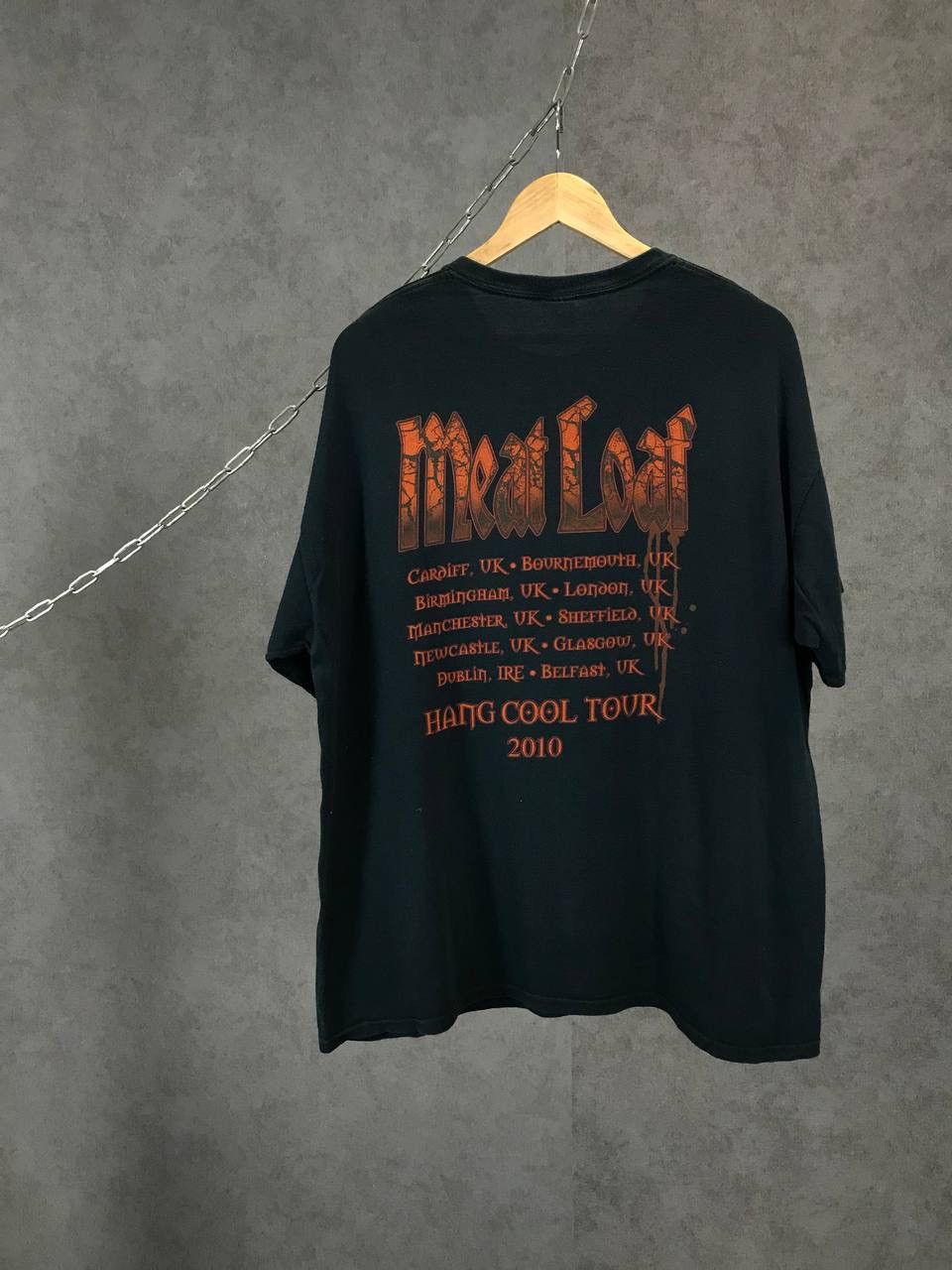 Band Tees Meat Loaf 2010 vintage rock band tour tee Size US XL / EU 56 / 4 - 6 Thumbnail