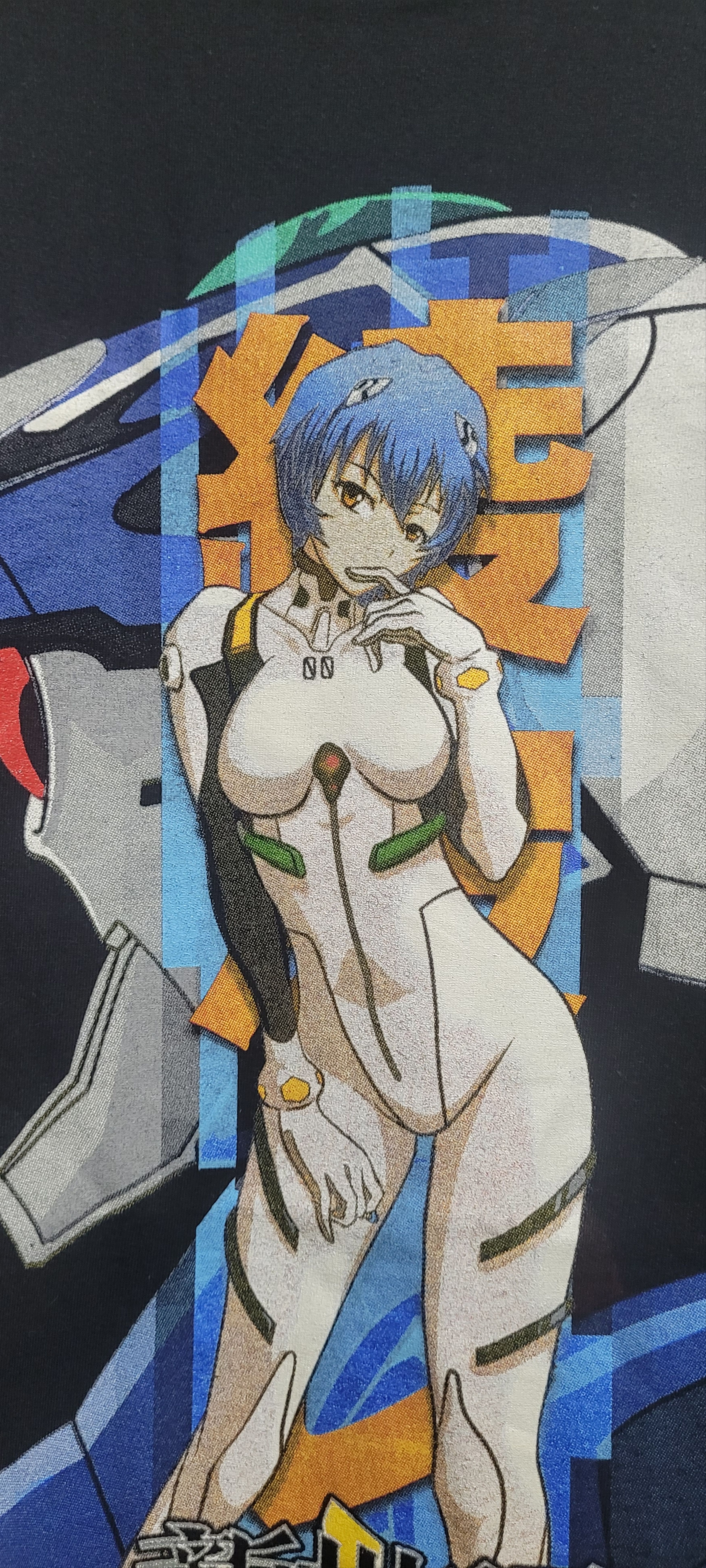 Anime × Japanese Brand RARE Neon Genesis Evangelion Rei Ayanami Unit-00 Size US XL / EU 56 / 4 - 3 Thumbnail