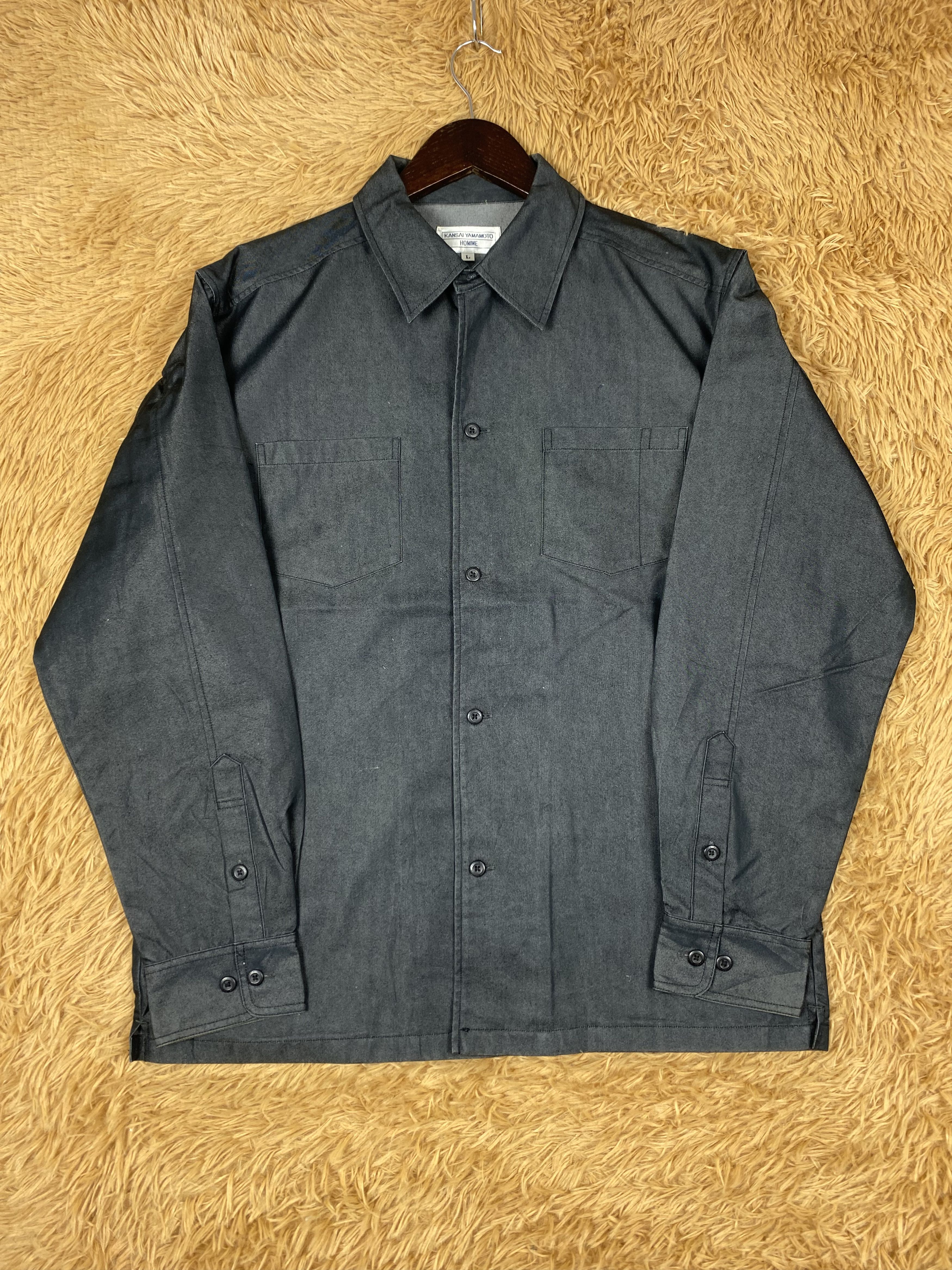 Kansai Yamamoto Vintage Kansai Yamamoto Homme Jacket DJ1057 Size US L / EU 52-54 / 3 - 4 Thumbnail