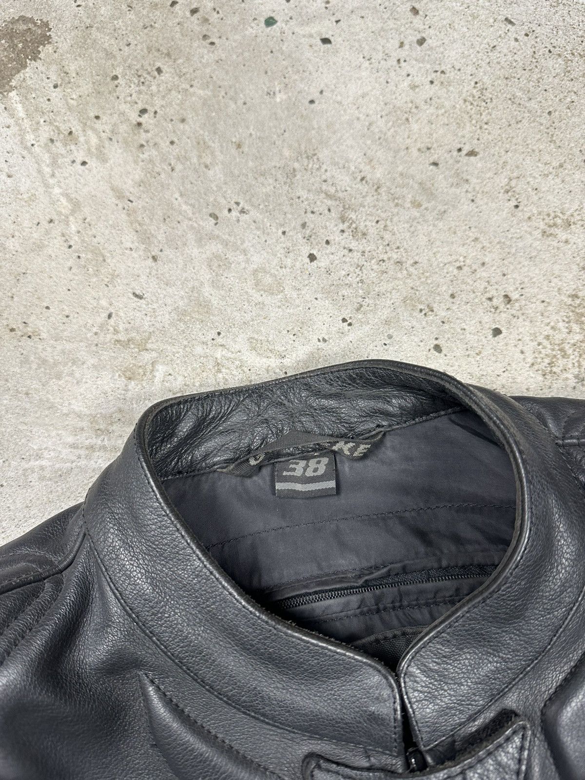 Hein Gericke × Vintage Vintage Y2K Real Leather Gericke Tribal Racing Moto Jacket Size US S / EU 44-46 / 1 - 9 Thumbnail