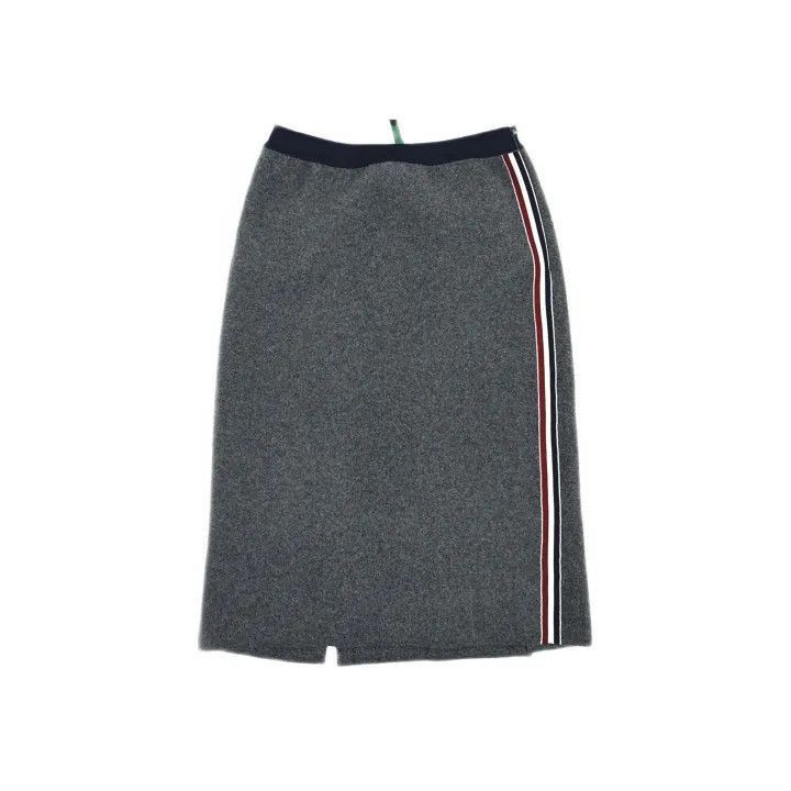 Thom Browne Thom Browne Gray Color-Blocked Skirt -2507 Size US 44 / EU 60 - 8 Thumbnail
